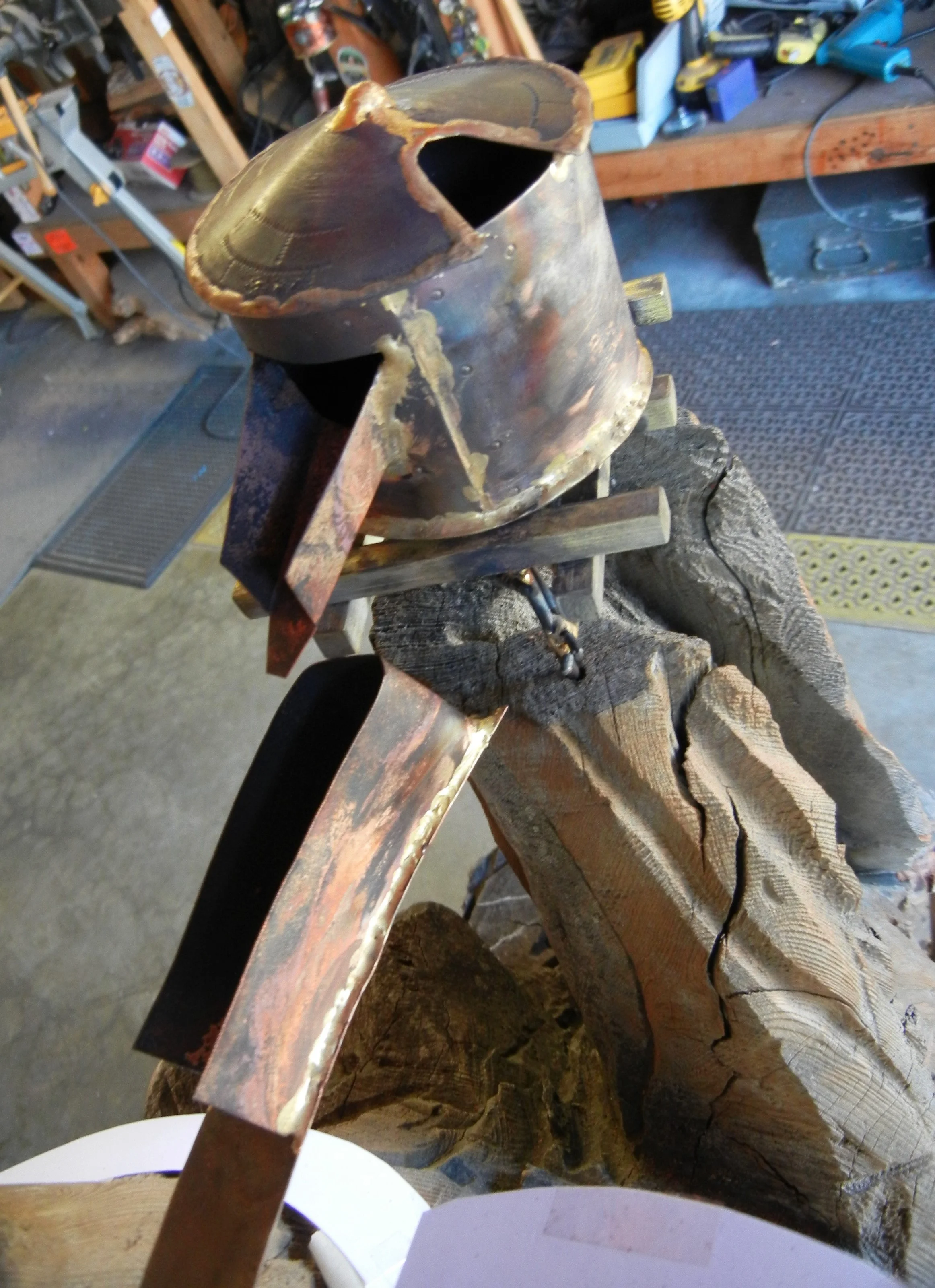 Tank #1 complete, begin with water trough #1