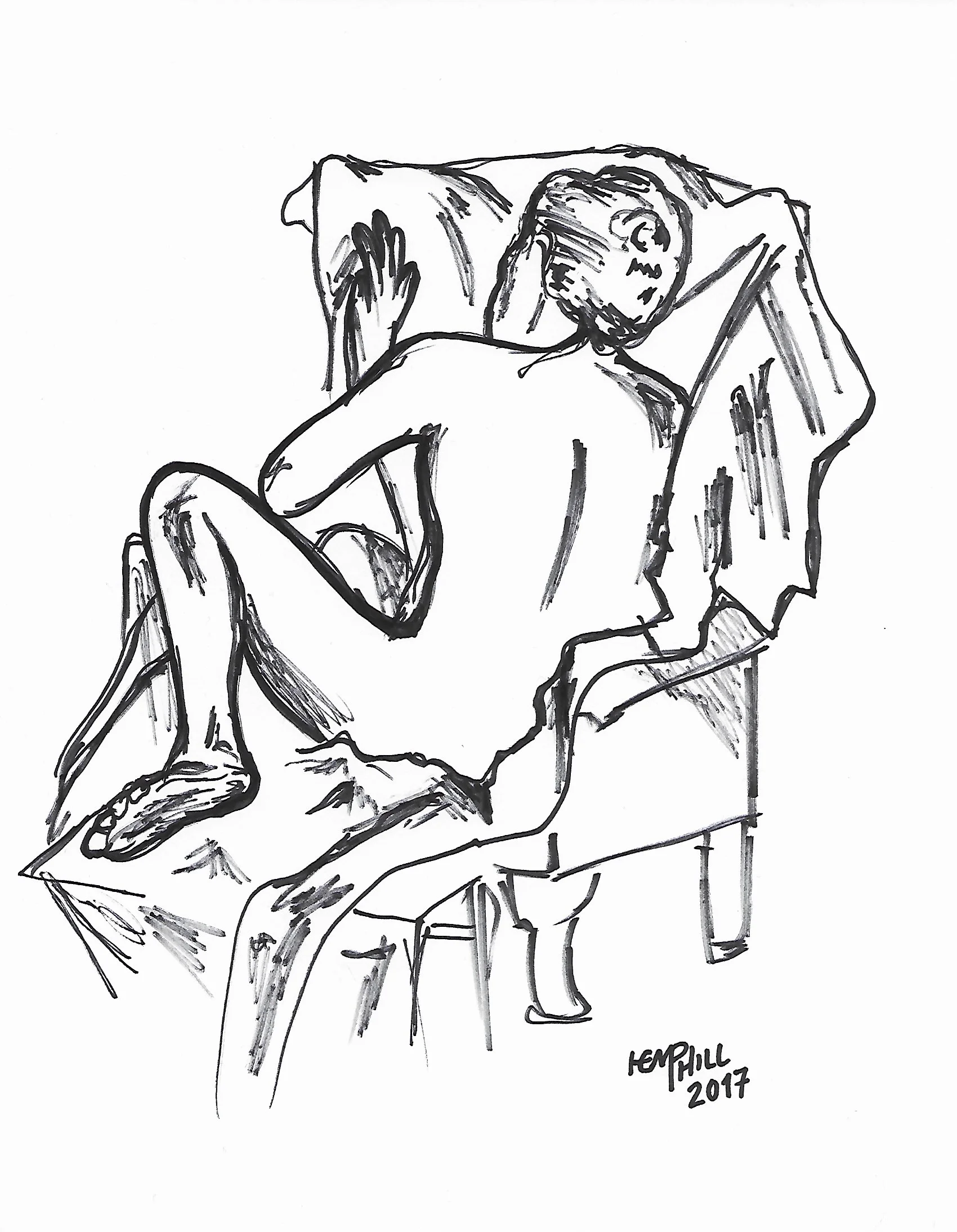 Live nude #2 backside