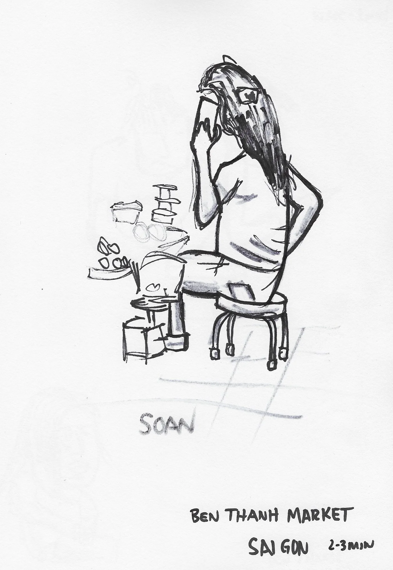 Fast Draw - Ben Thanh Market