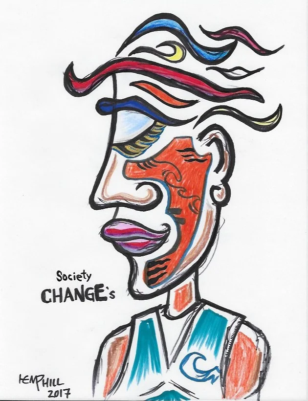 Society Changes - These sketches came from outta nowhere