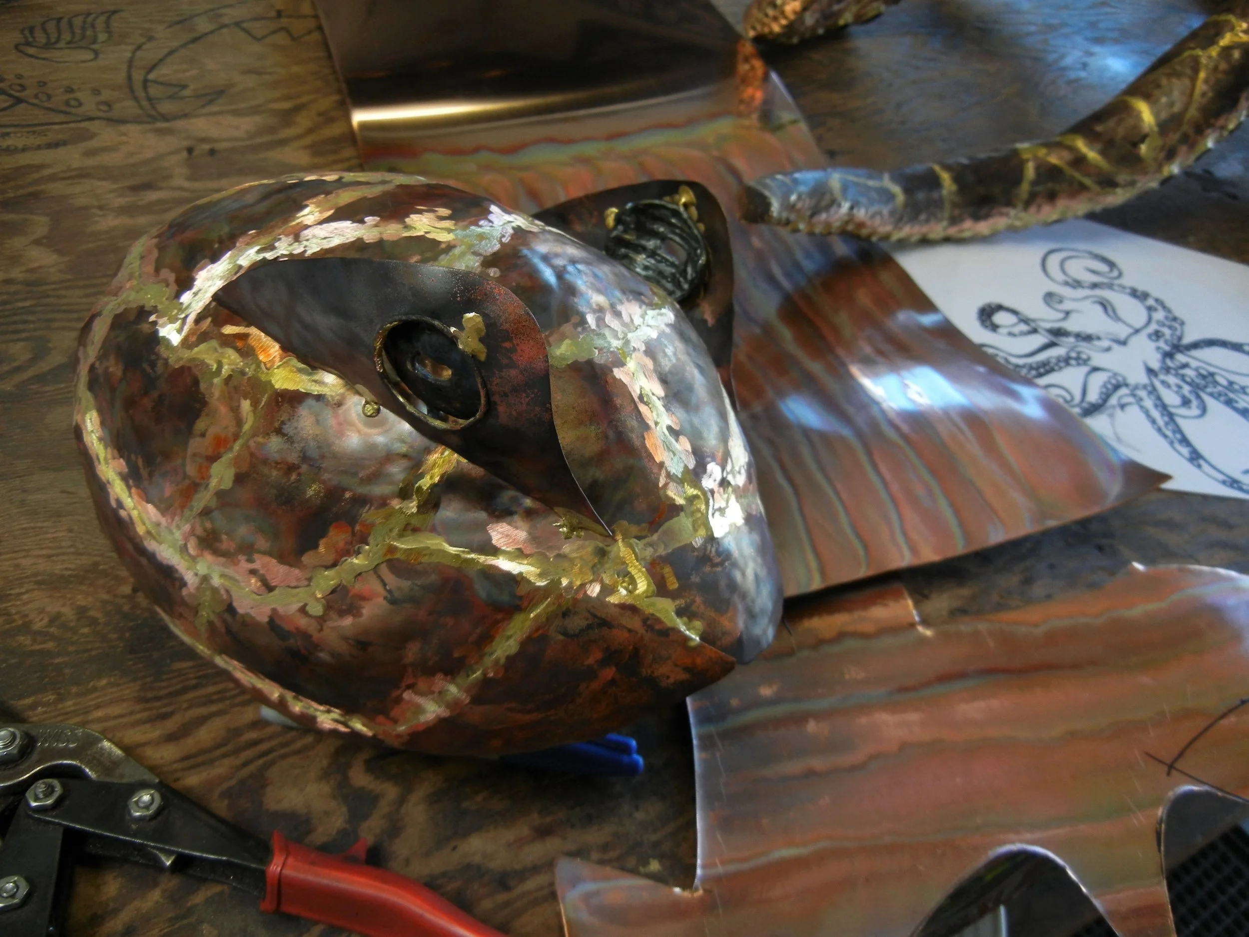  Early eyes weld from the backside I say. 