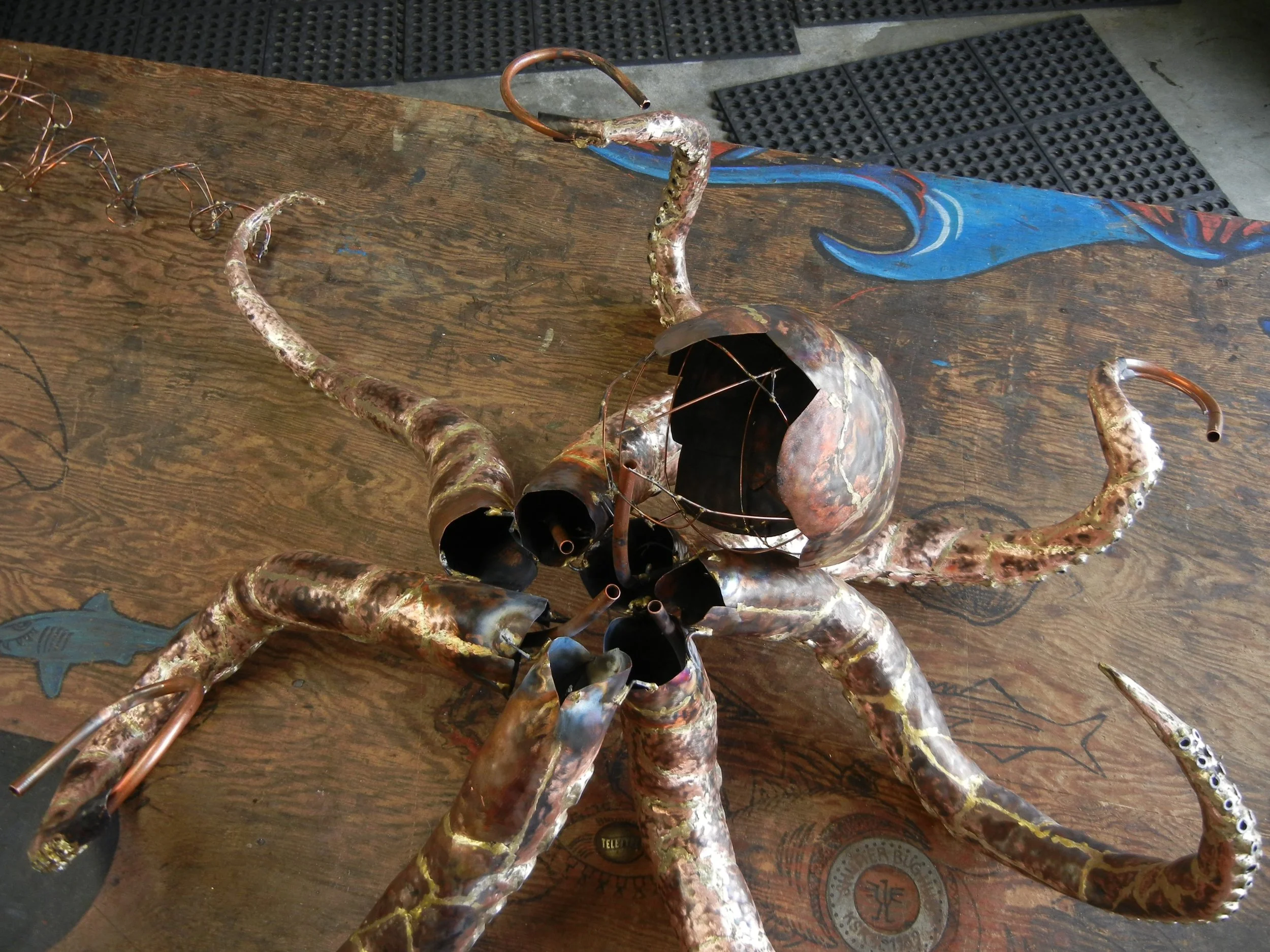  Time to skin a head! 