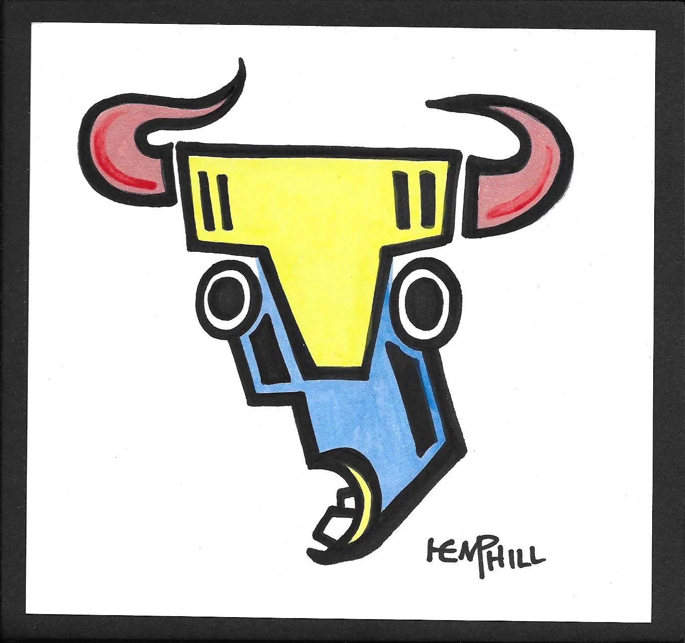 One day I'll show the wood carvings but not today. I like this one "El Toro".