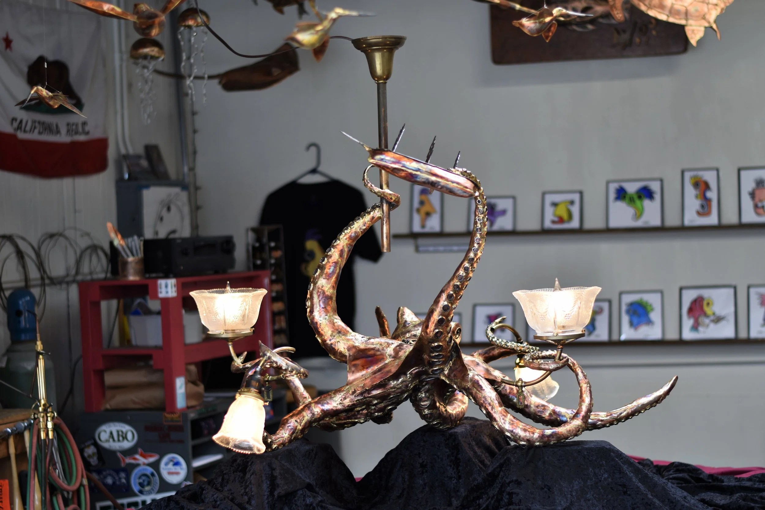 This will hang from Victorian home here in Eureka, CA