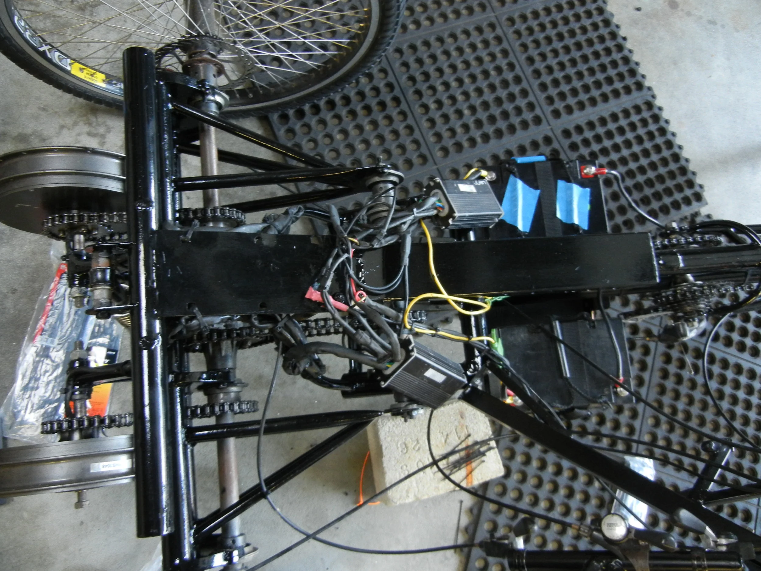  Welcome to the underbelly of the “CQ”.  Man what did I get myself into? Nothing but fun when its all said &amp; done, post paint job, next up - Body! 