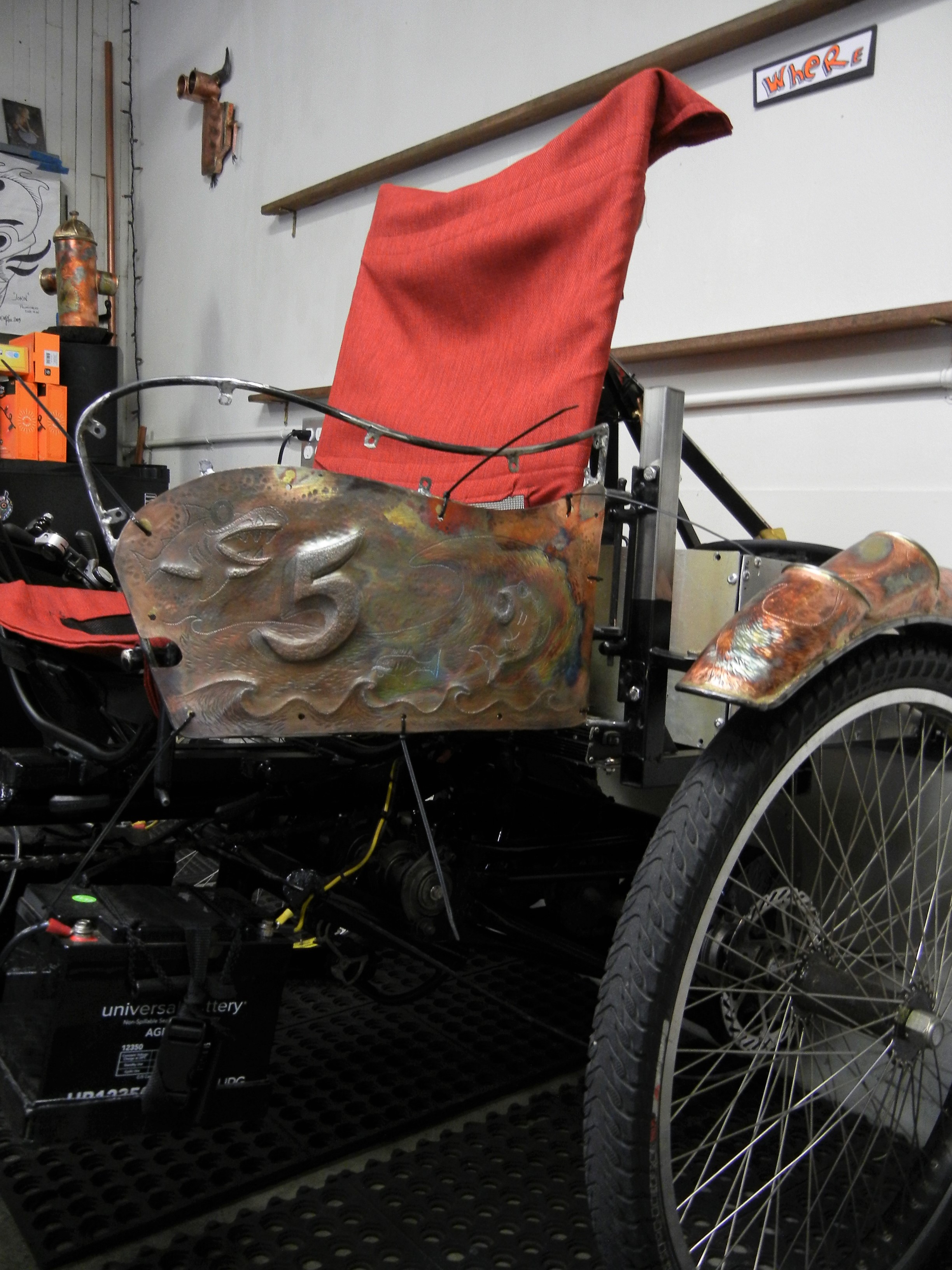  Mock up everything and I mean everything down to the last nut &amp; bolt. I started with the door which I can take off, figured I’d ‘eff some stuff up might as well start with this. Came out pretty sweet! Copper Skinning begins!!!! 