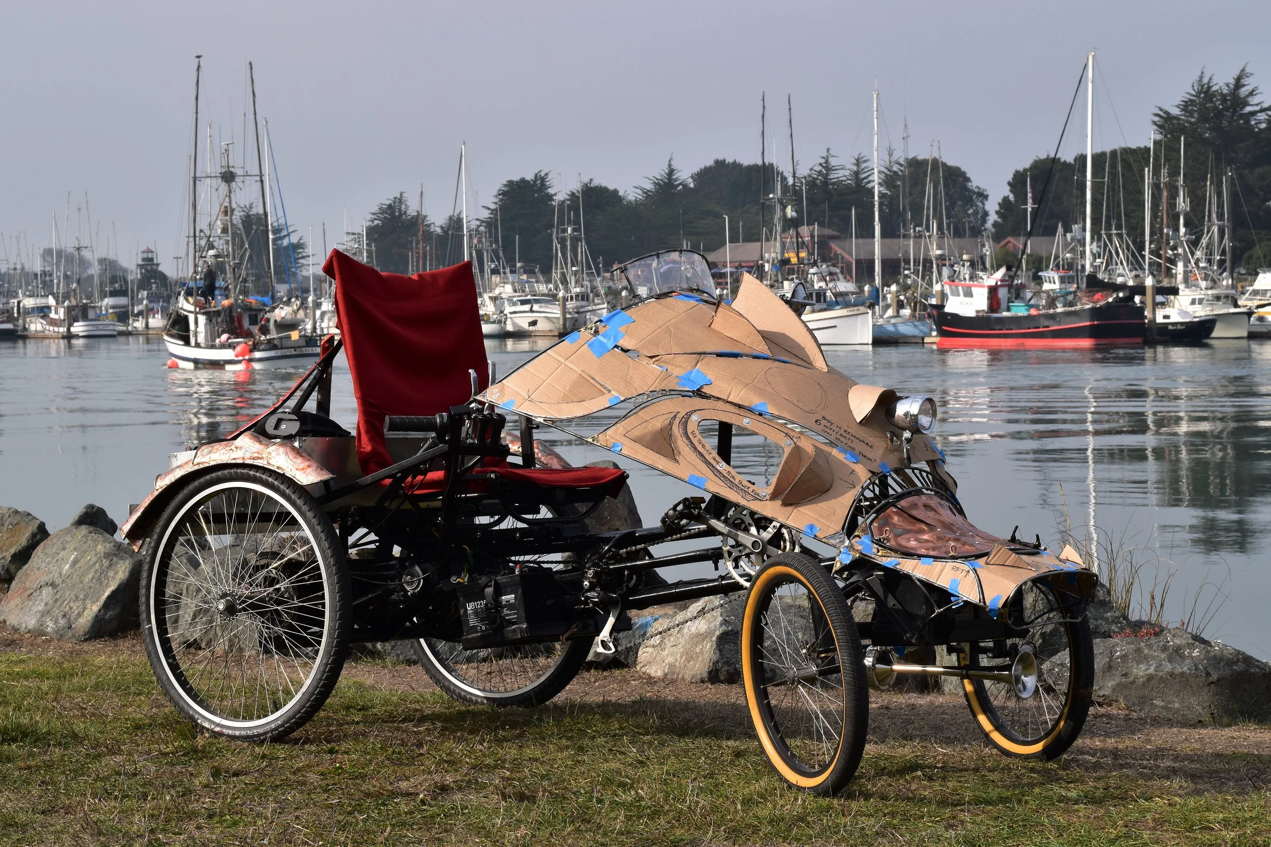  Joyride took me down by Woodley Island Marina, Eureka, California. 