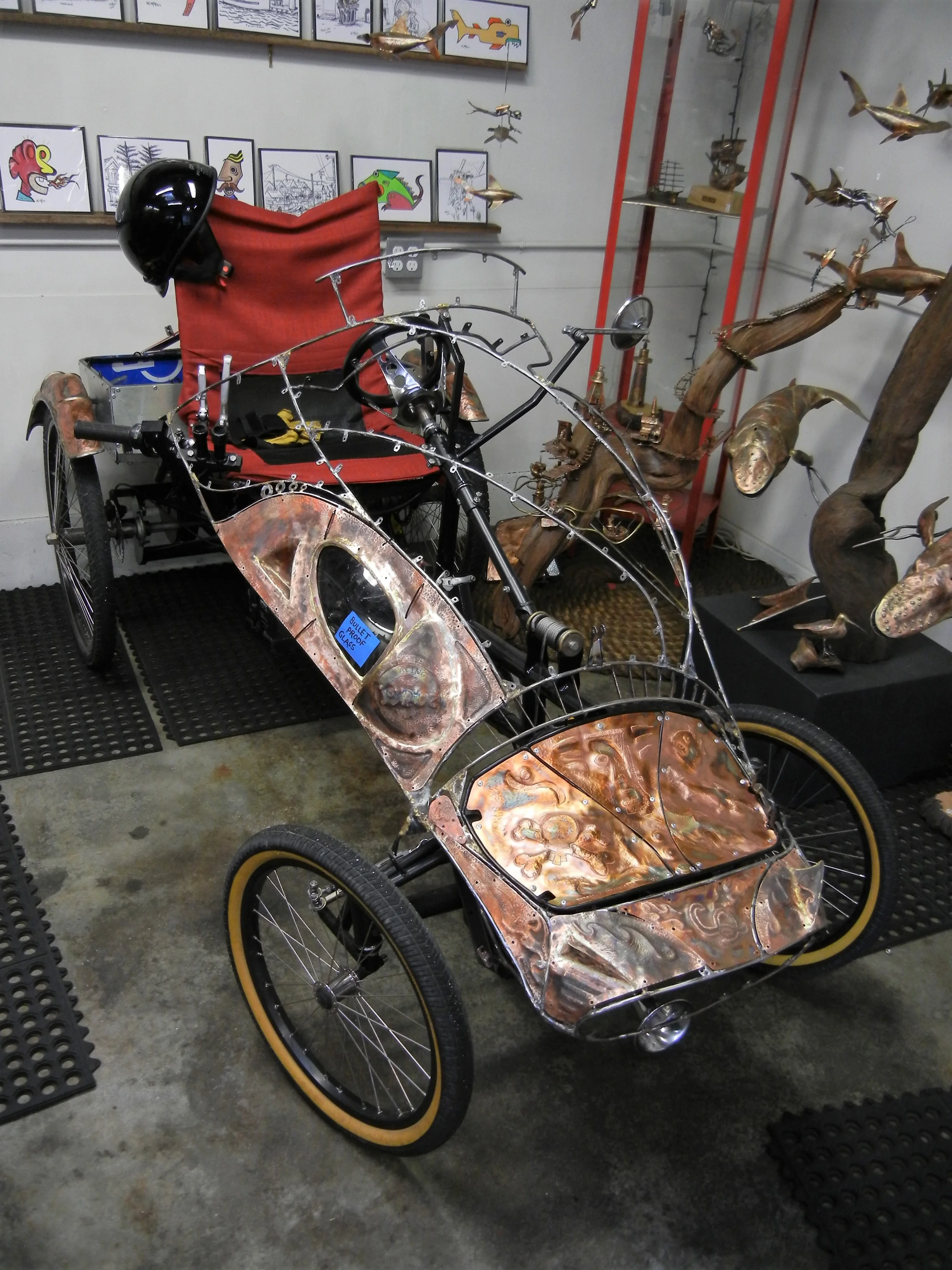  Copper bodywork coming along nicely. Take the time to do it right the first time. 