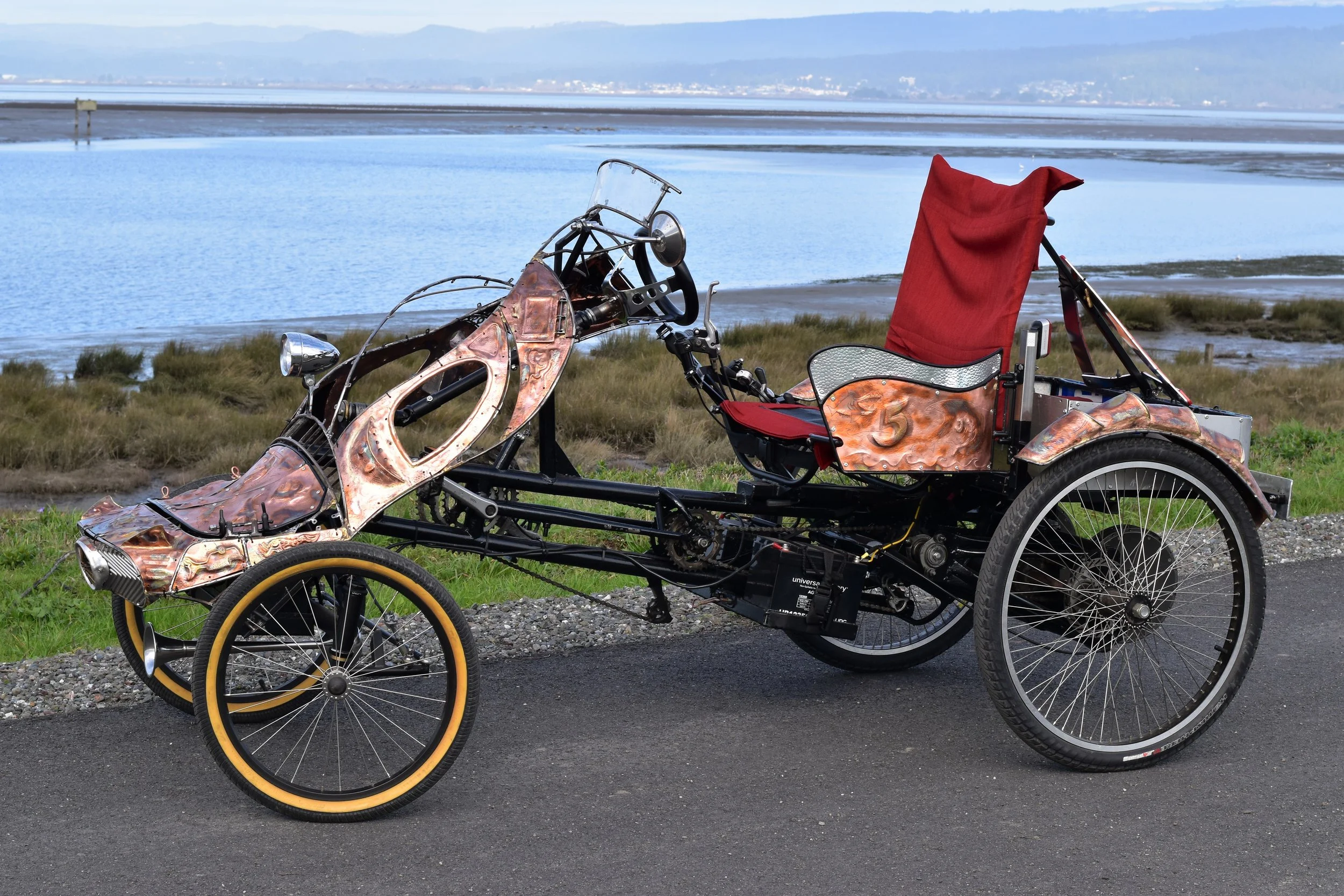 Cruising Humboldt Bay Trail, doesn't get any better than this.