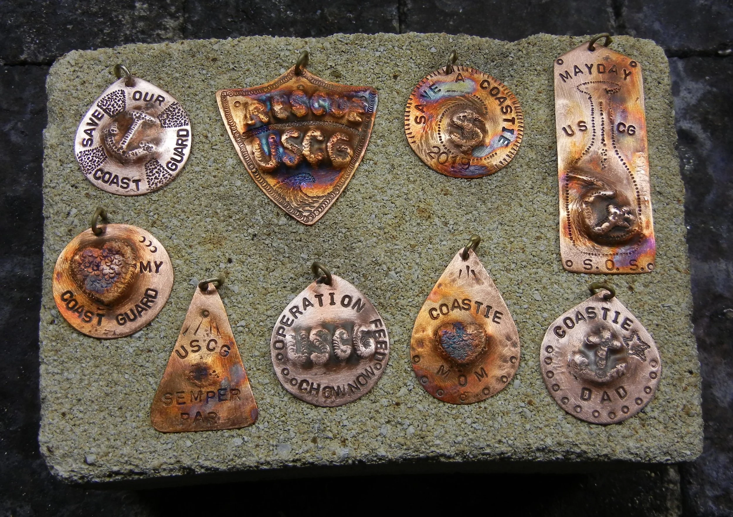 Coast Guard Mayday Tags - For when our U.S. Gov't doesn't pay