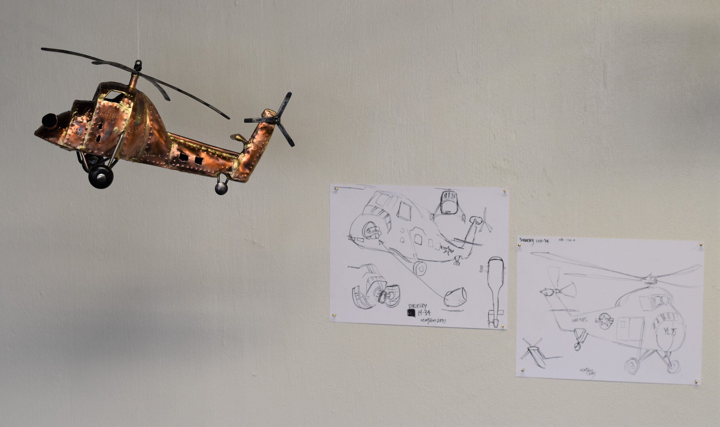 Sikorsky H34 used by Marines