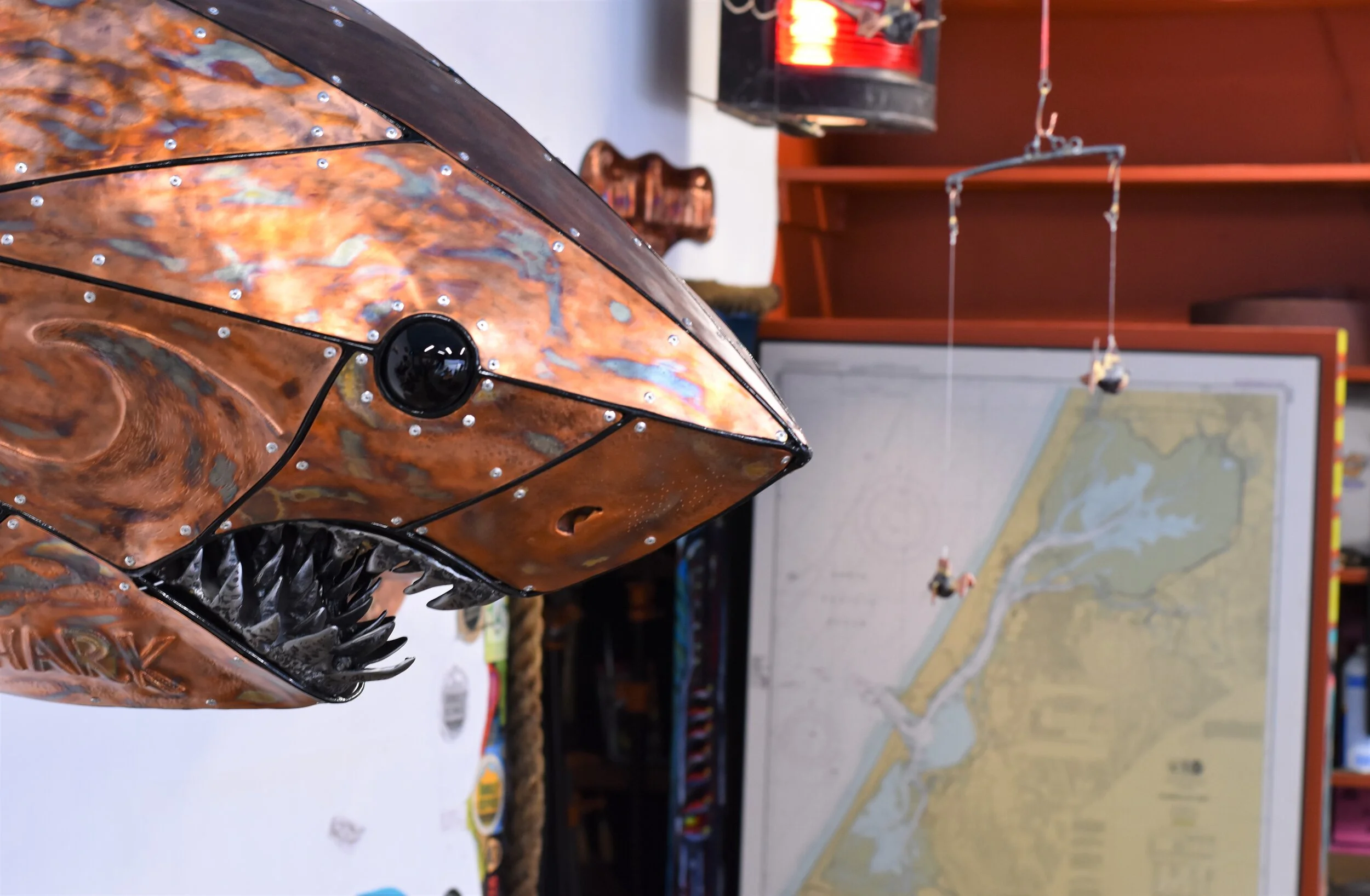  Shark Buoy keeps a sharp lookout at Humboldt Bay, might be a shark snack somewhere. 