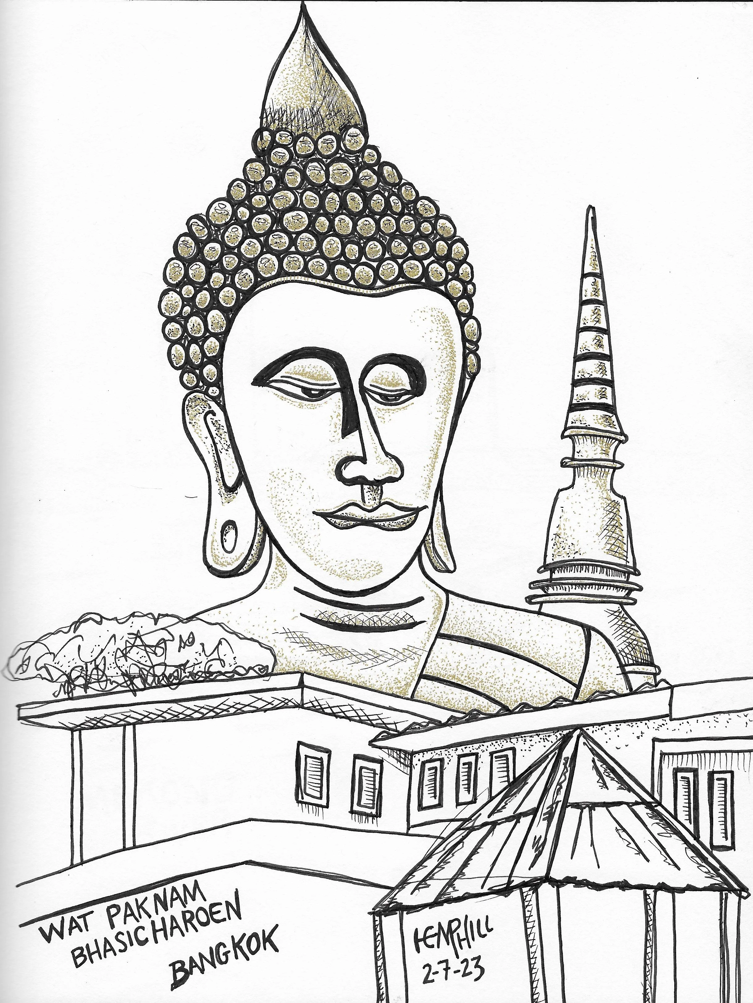 Long tail boat ride took us to this outstanding gold buddha, very nice.