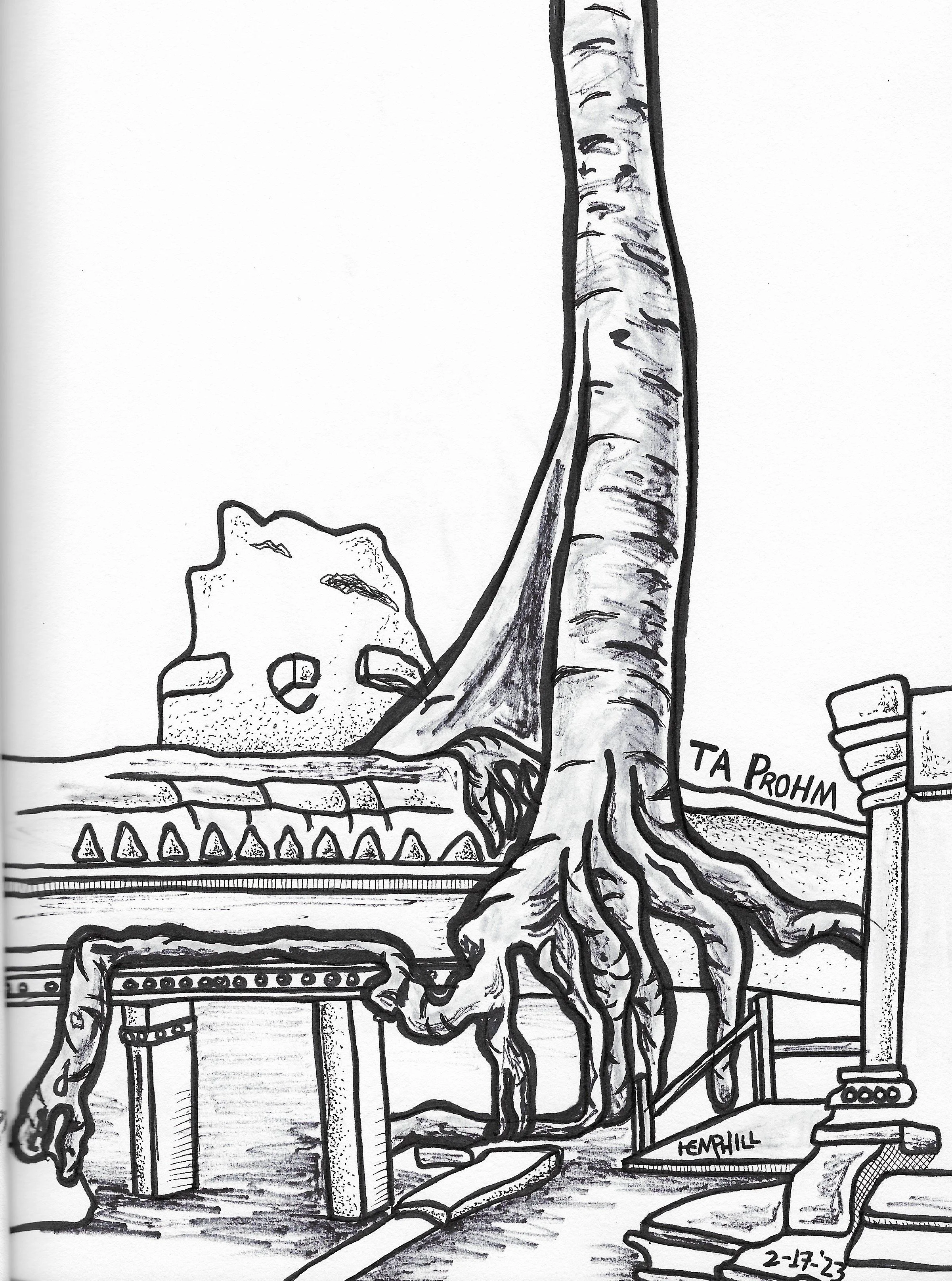 Trees need arm rests too, chillin kinda tree