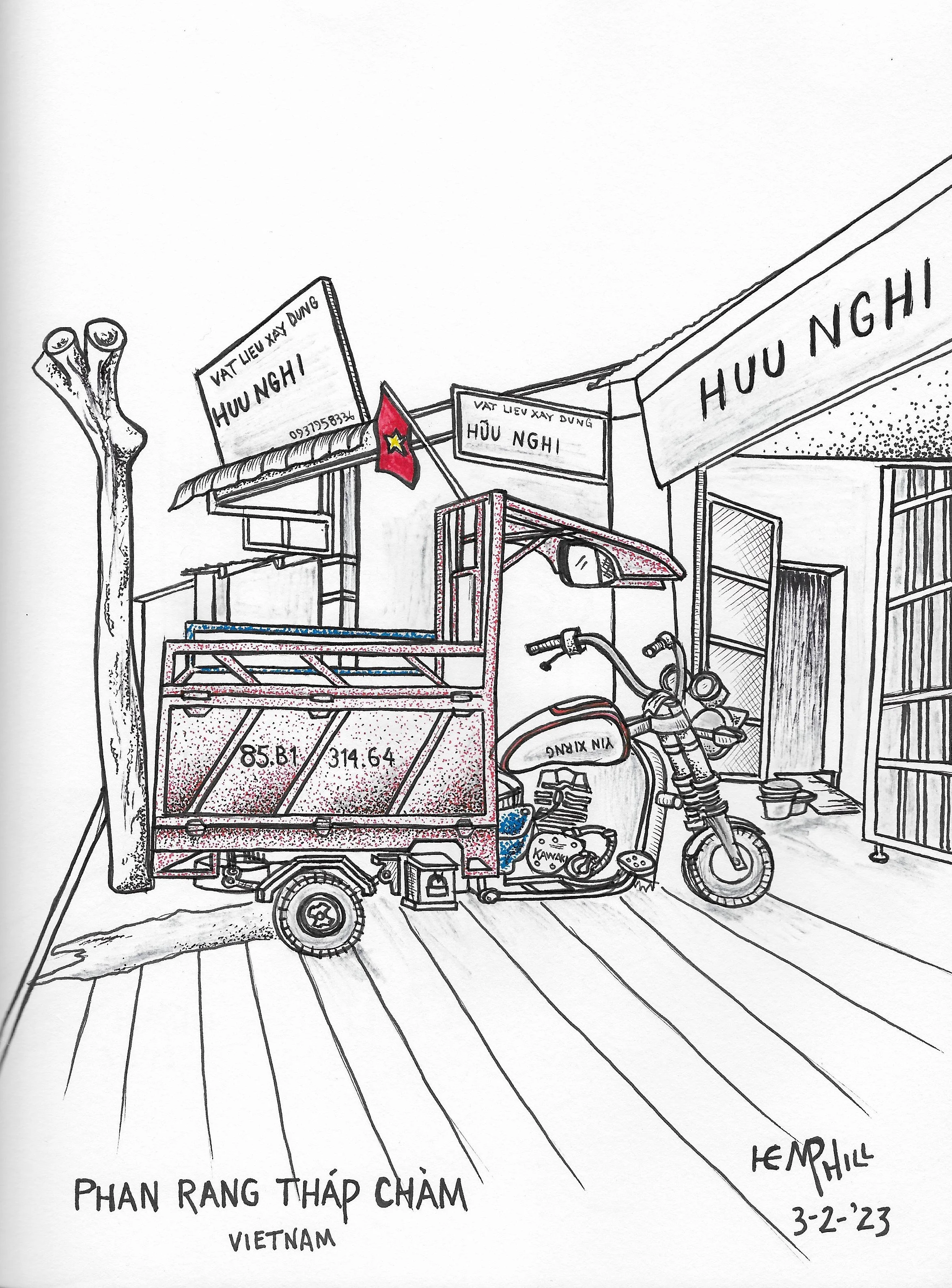 Vietnam's tuk tuk version I'm guessing. More power