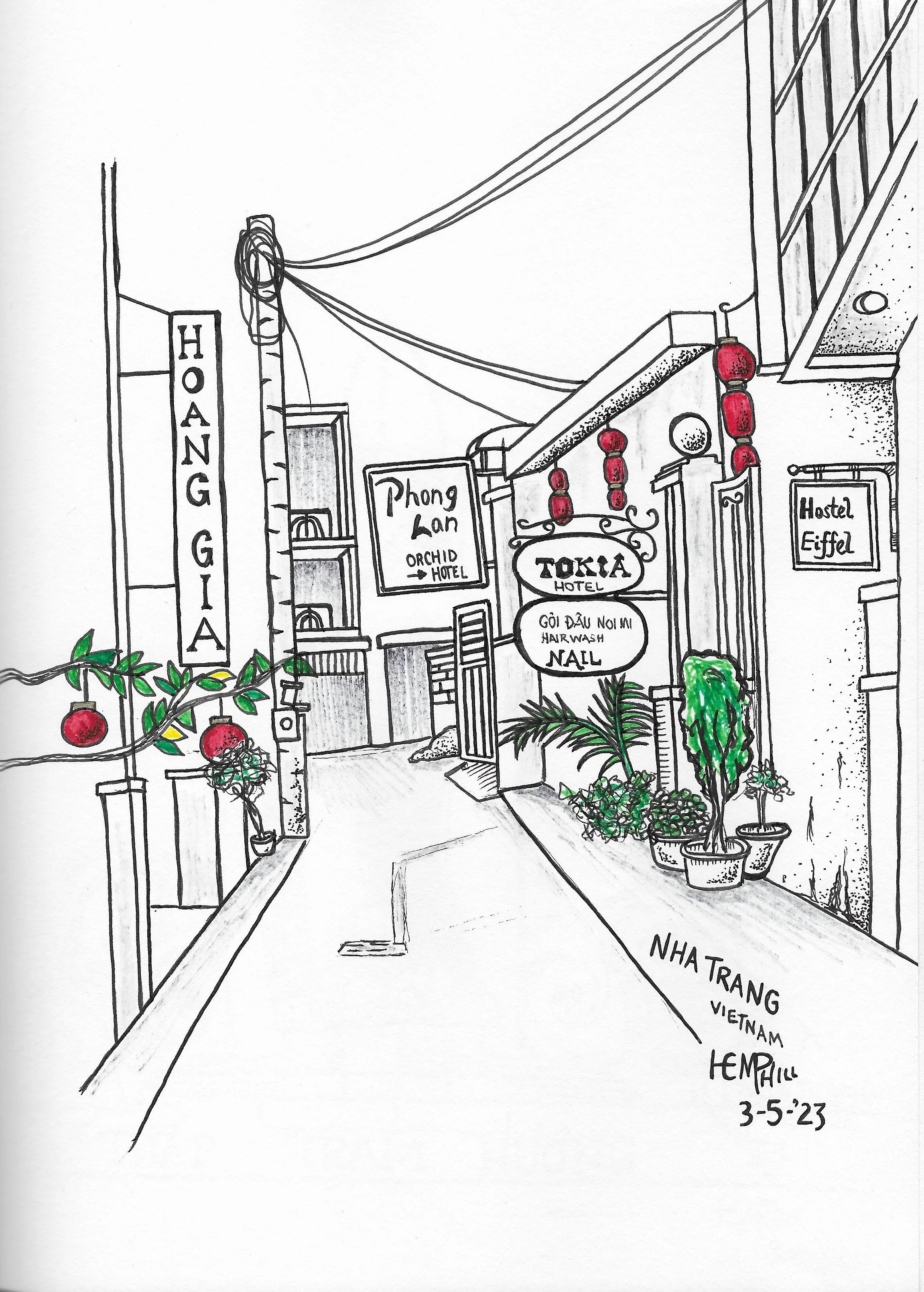 There were quite a few of these you'd find crammed back in some off side street. Good capture