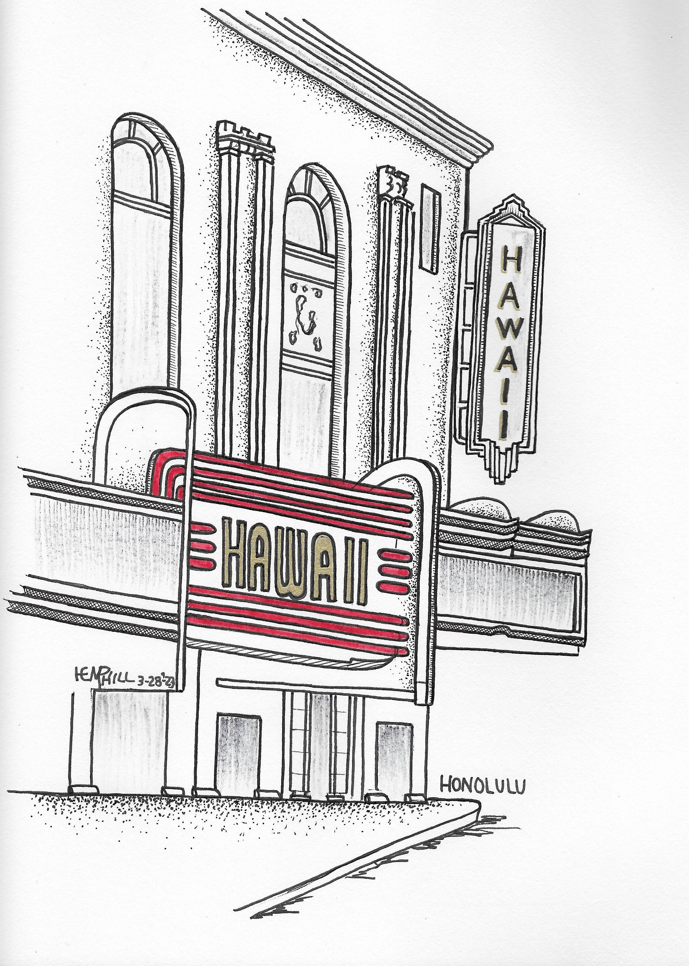 Downtown Honolulu, Hawaii