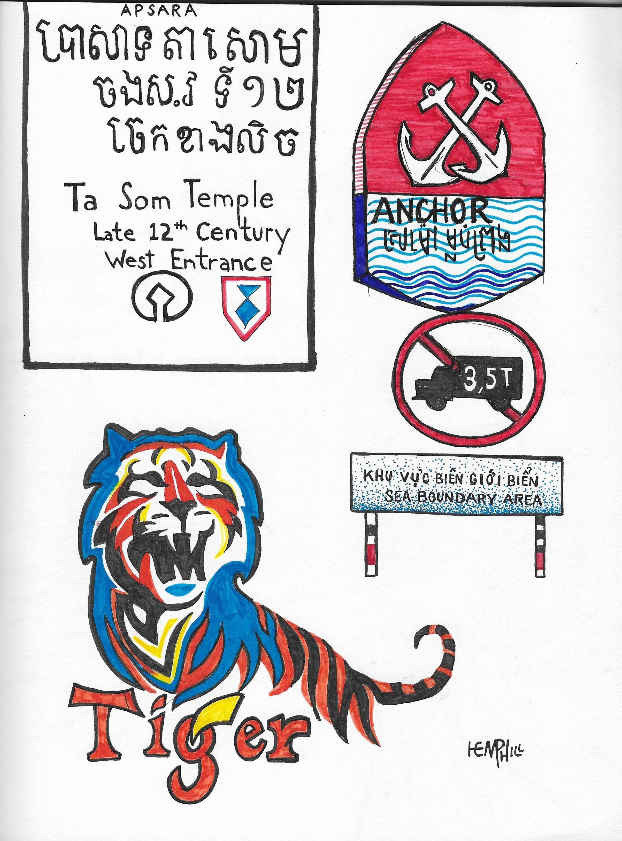 Signs of good ideas, capture the color