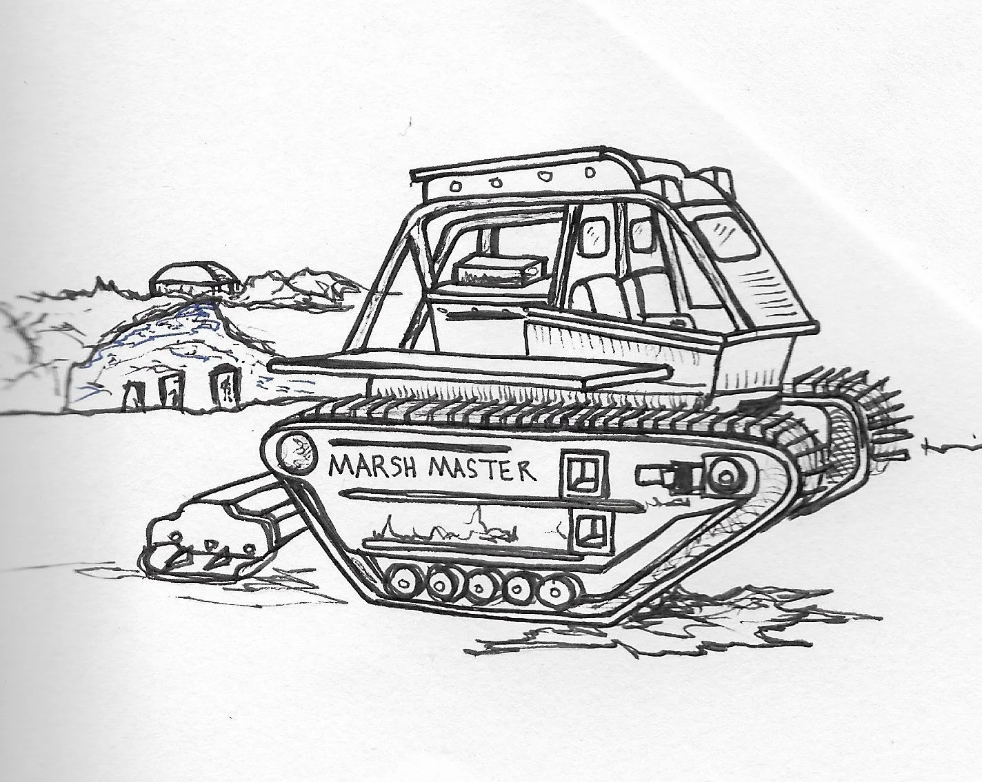 Marsh Master, you know for mashing those pesky marshes, marsh not included