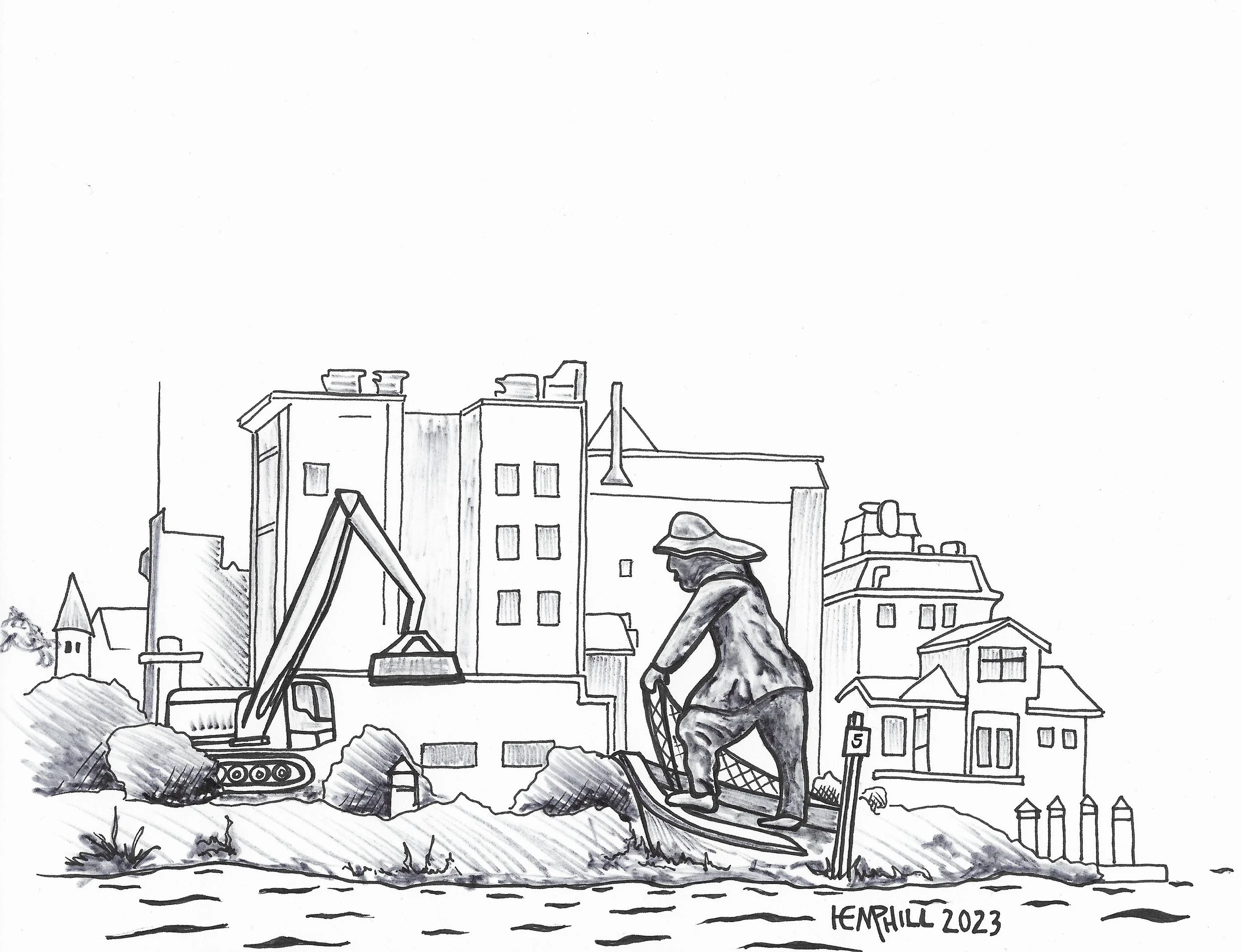 Giant Fisherman vs the Dredge, will there be any fish left for dinner