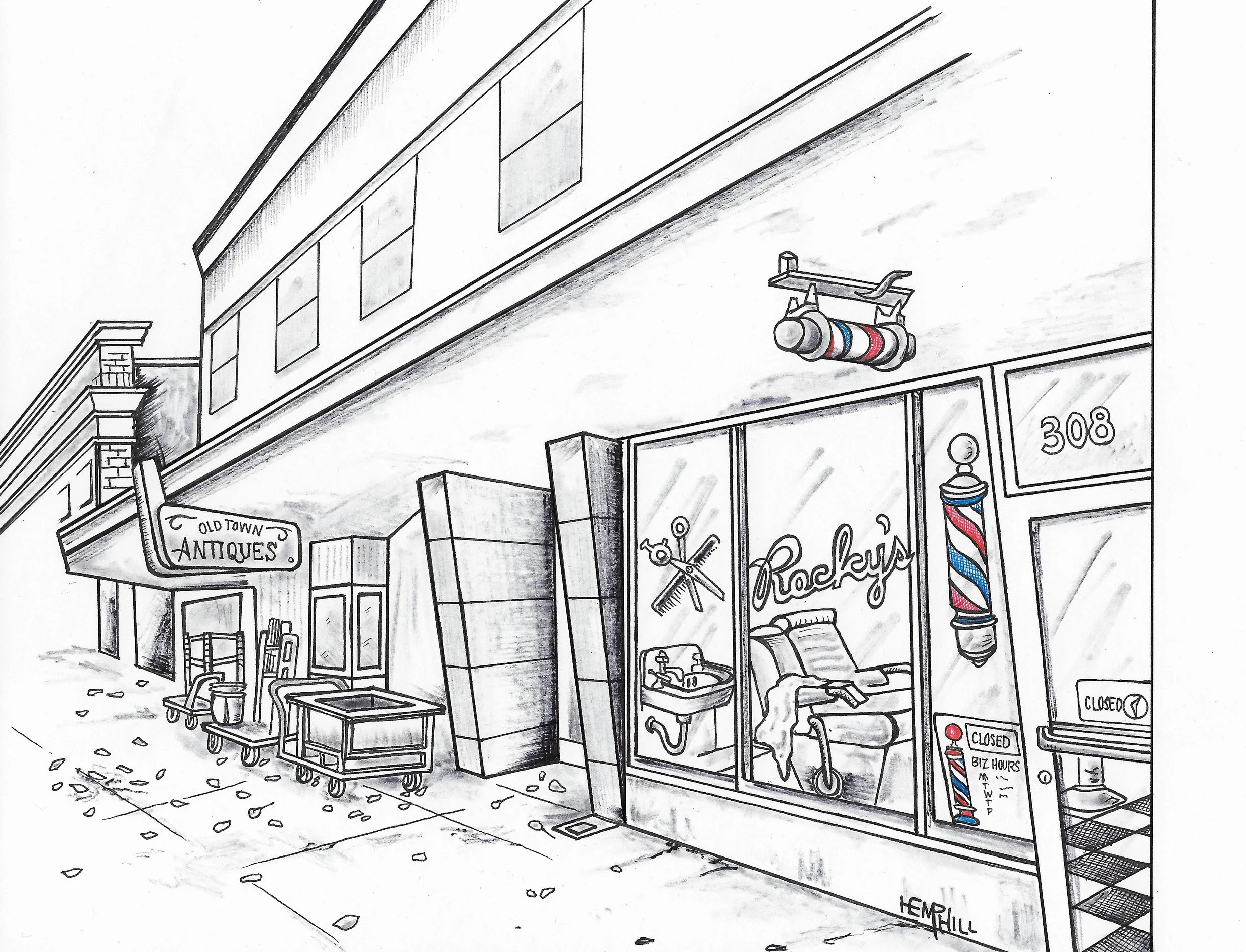 Many salty sea stories from Rocky's