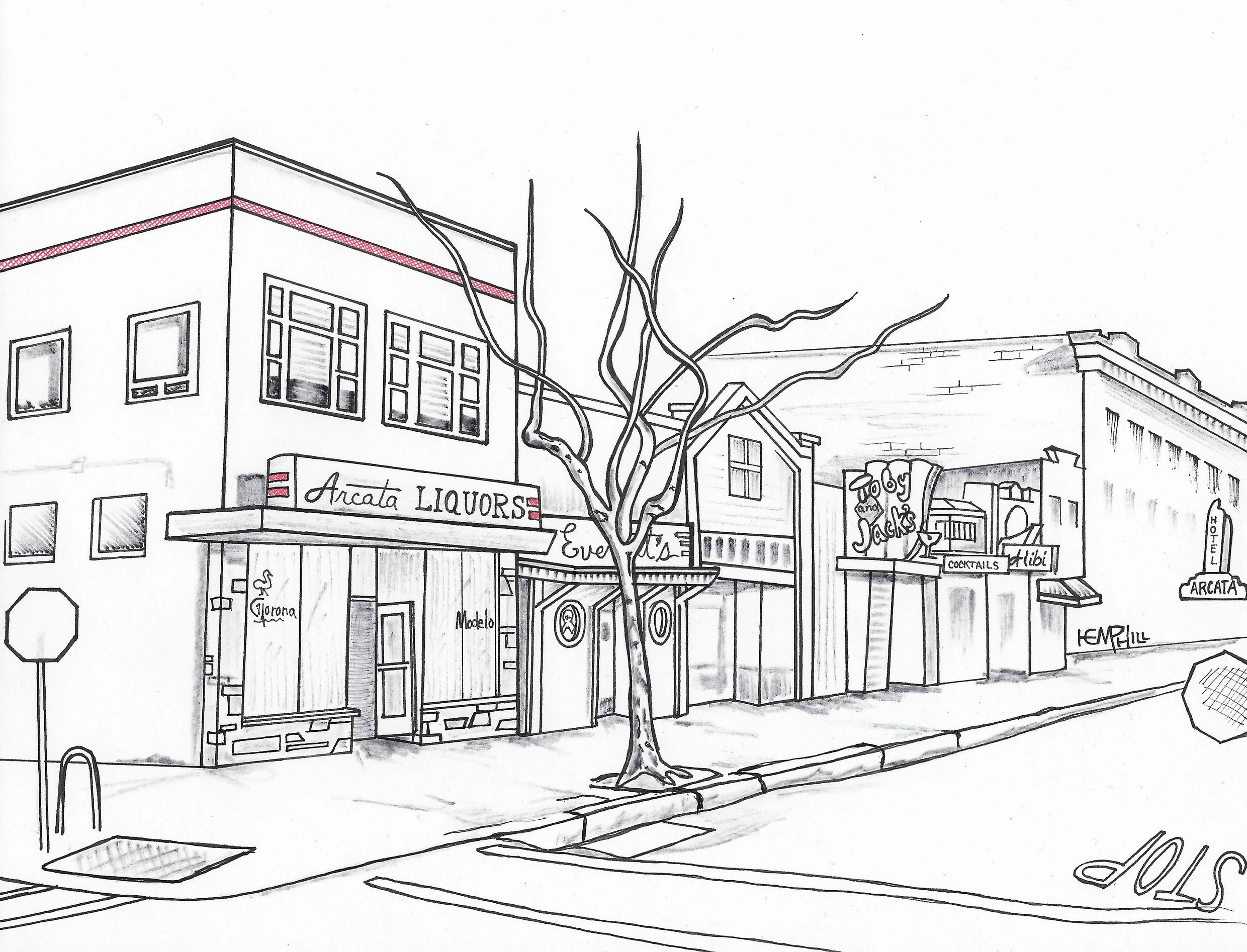 Arcata Liquors & Tavern Row