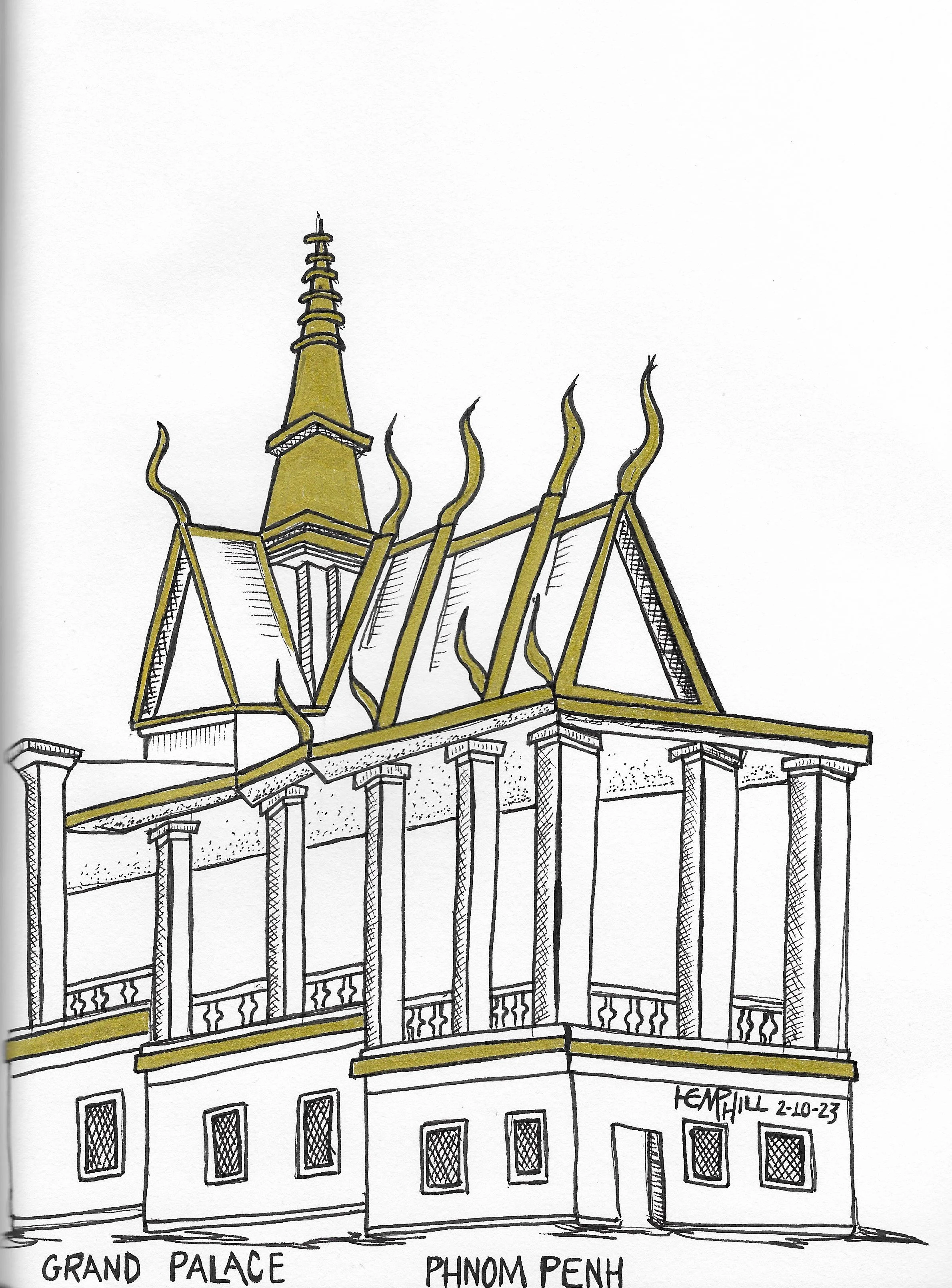 Grand Palace lots of gold and silver here