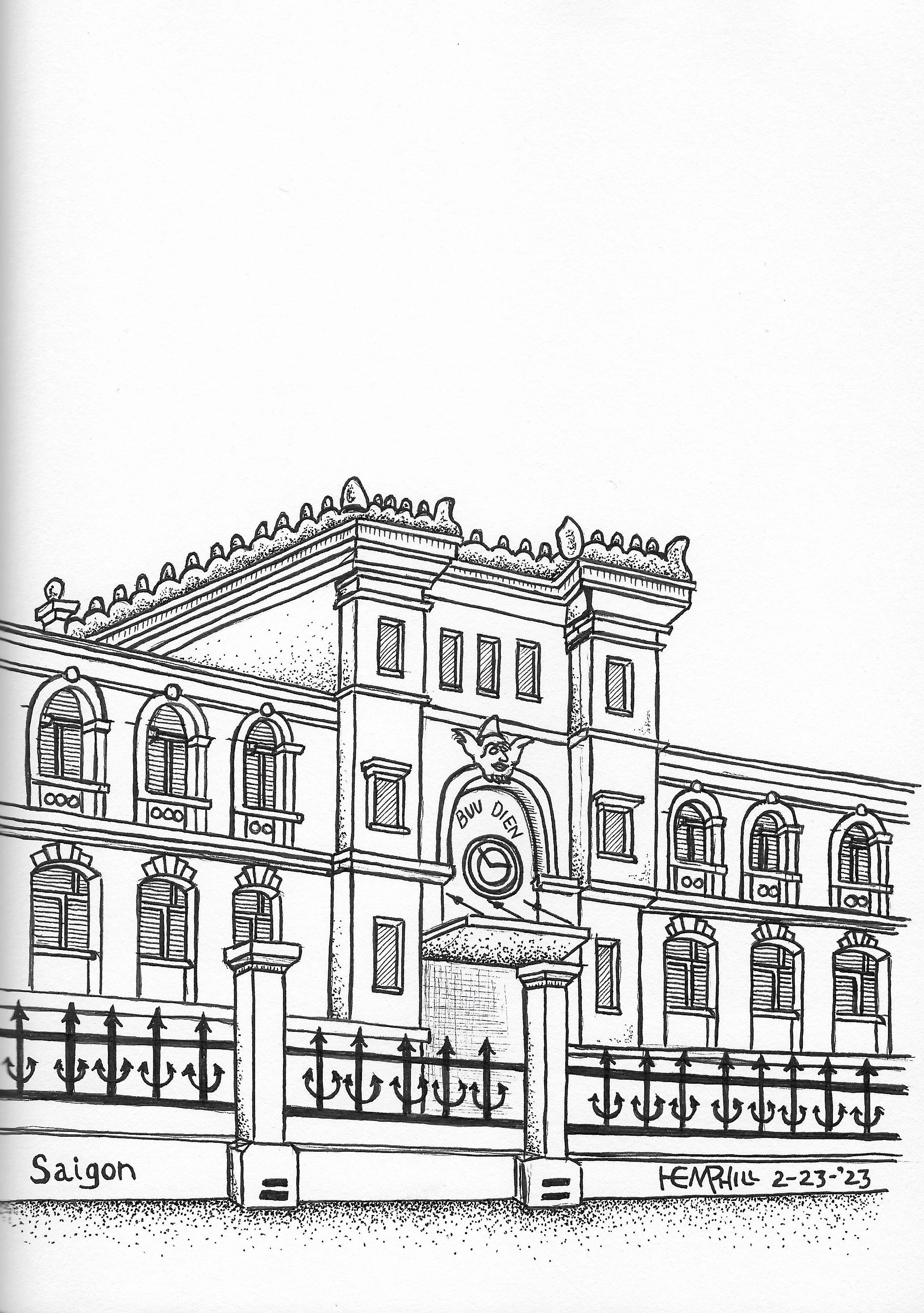 Welcome to downtown Saigon District 1 you can mail anything here