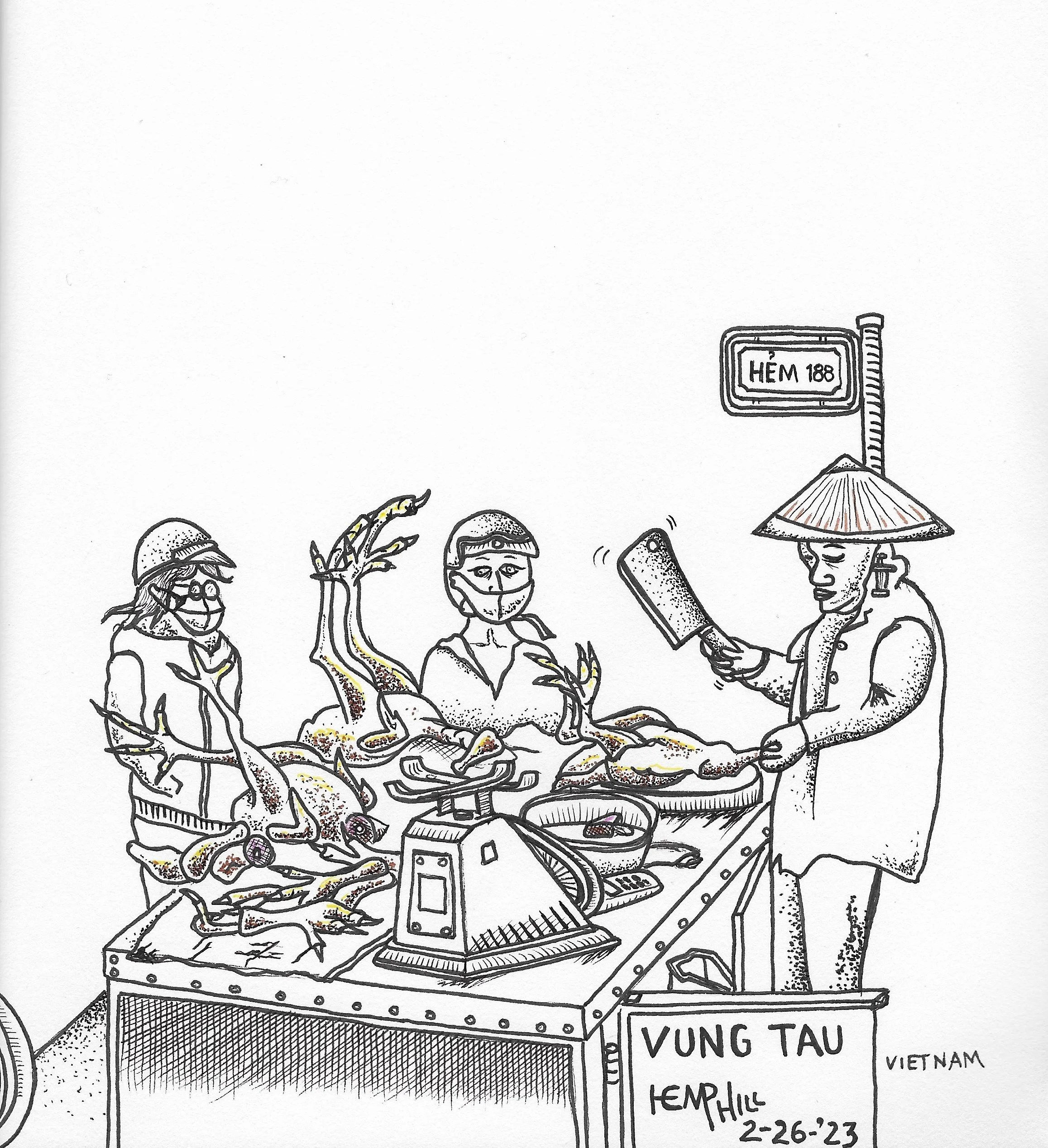 All good food comes from street side chop shops as this, good chow just don't watch how they prepare