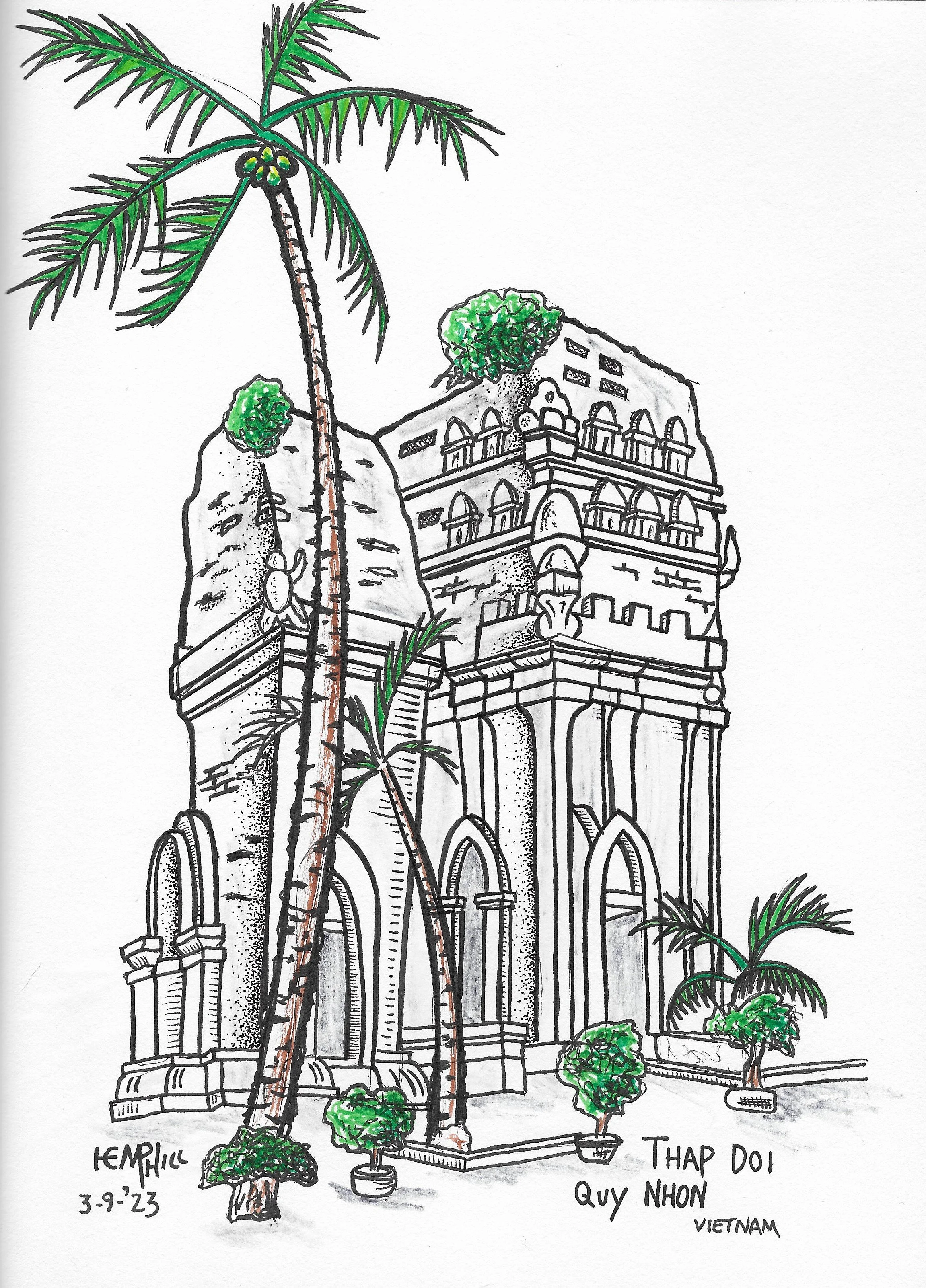 Sometimes you have to have a favorite this is mine, Cham towers