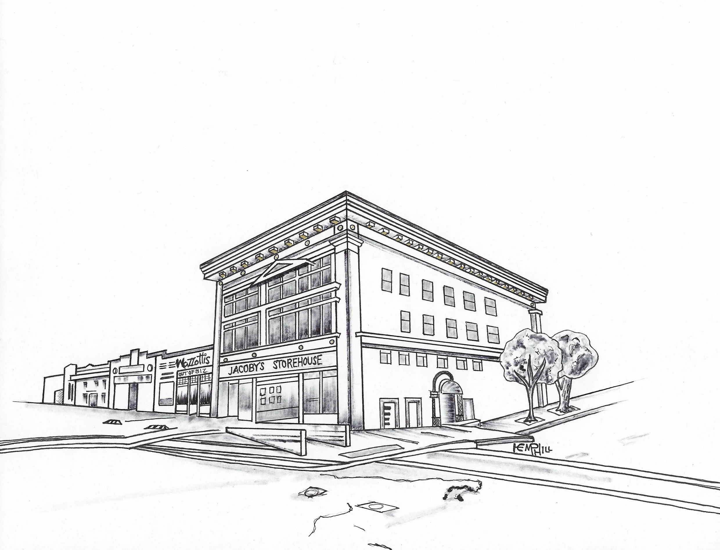 Jacoby's Storehouse  Arcata plaza walk about