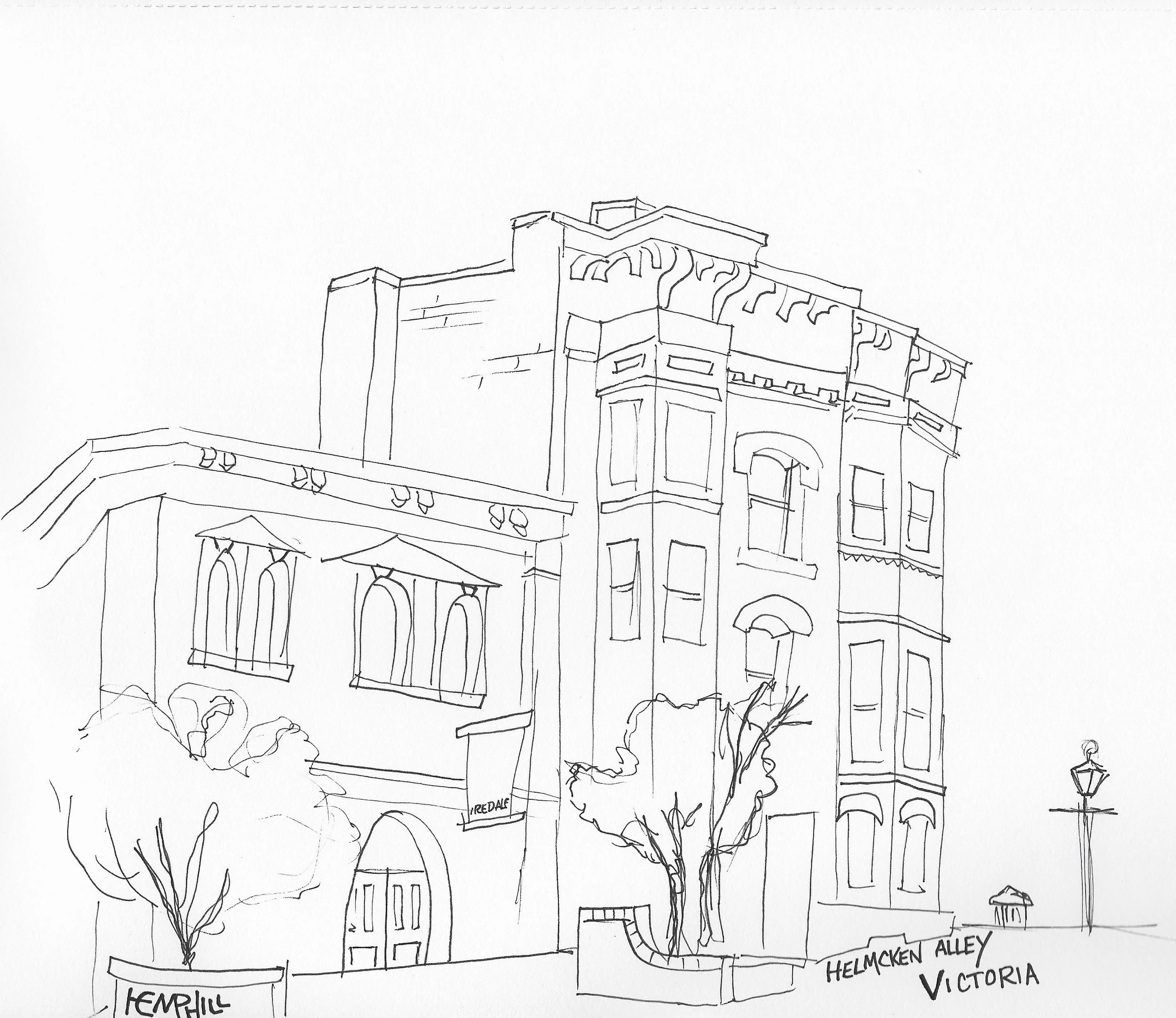 One of the last 15 minute sketches this Canada trip. Why not give the draw the designated needed time to draw?