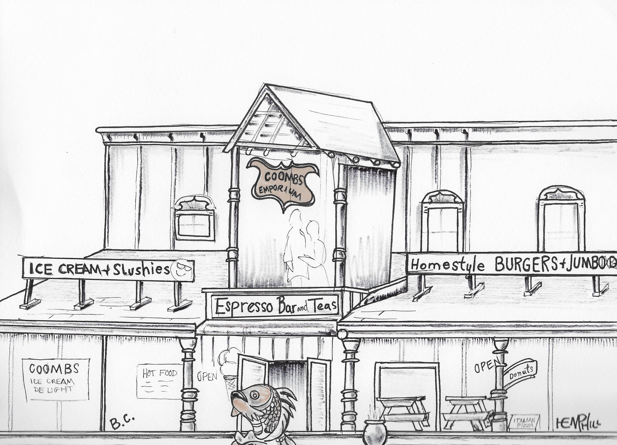 Moving north this just past Nanaimo. I stayed a bit with my cousin Judy.