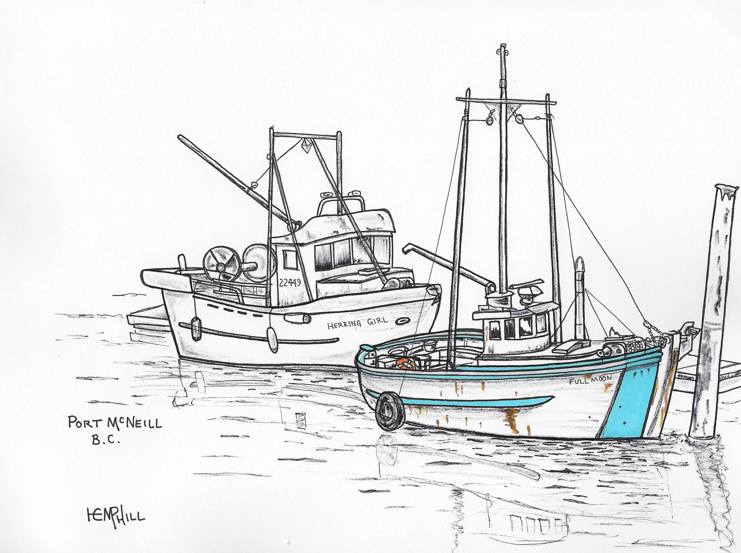 Names and what on boats I do not change. Herring Girl is who she says she is. Go Fish!