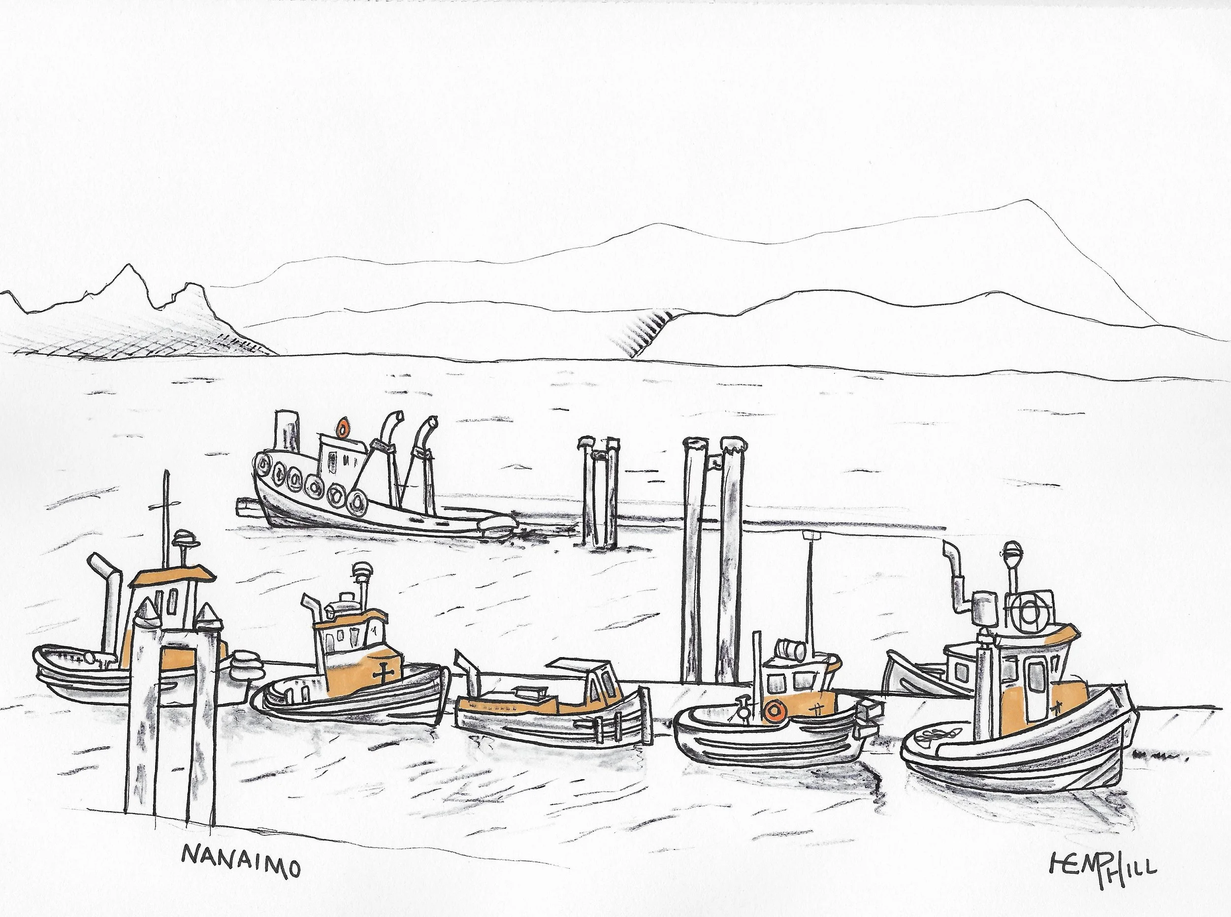 Can you re-draw a previous draw? Of course you can. Draw till you're happy or this tug happy the tugs that could.