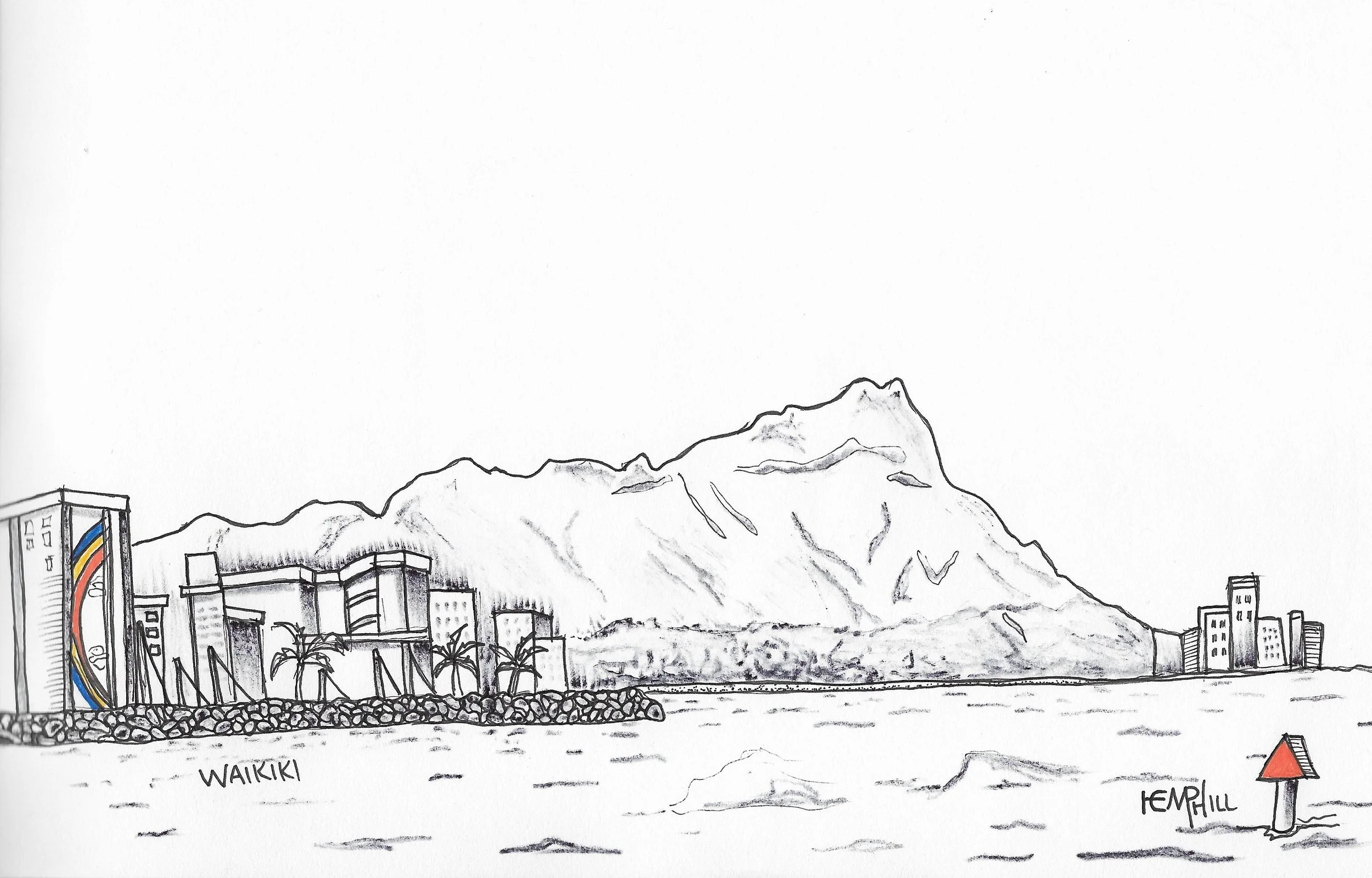 Diamond Head still looks the same some forty years later