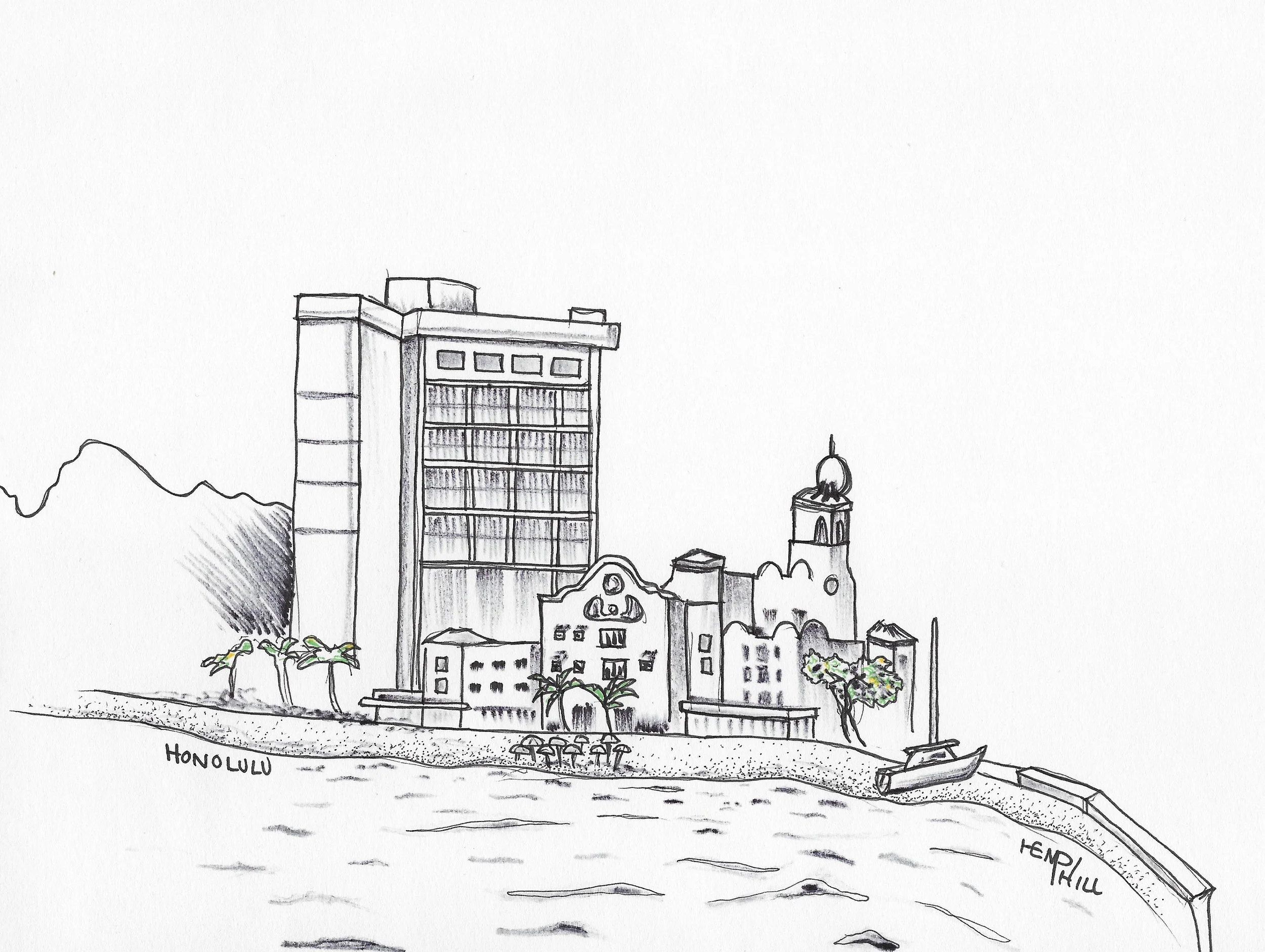 Royal Hawaiian Pink Hotel - Waikiki