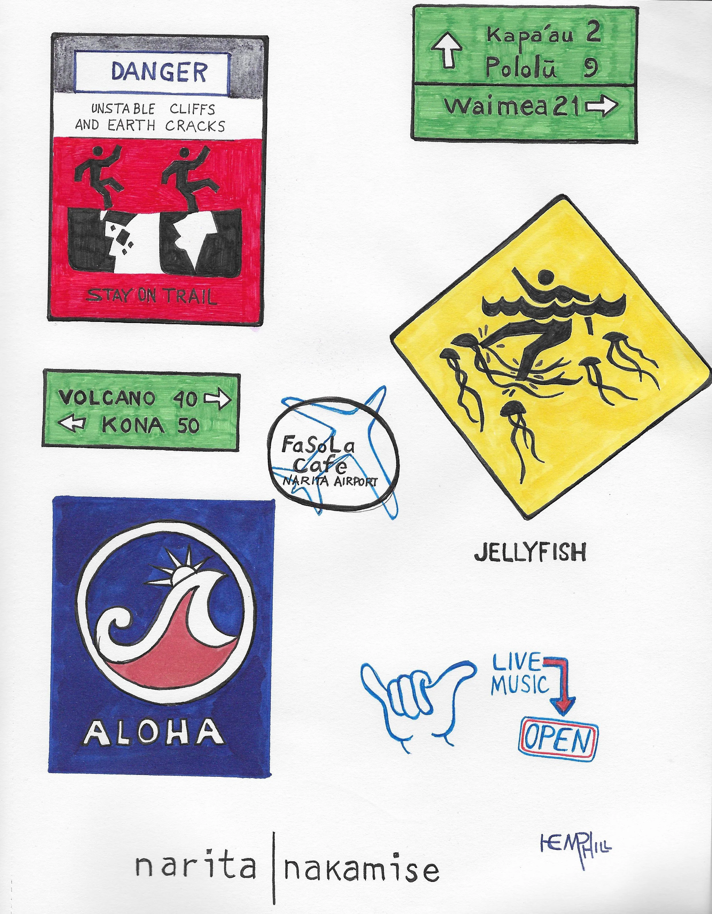 Signage better pay a little bit of attention