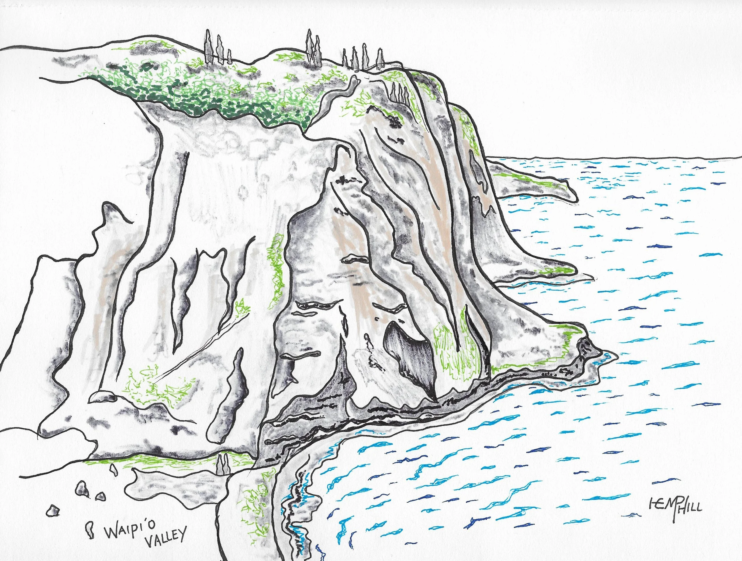 Waipio Valley, simply stunning. One place I always wanted to see, now I have.