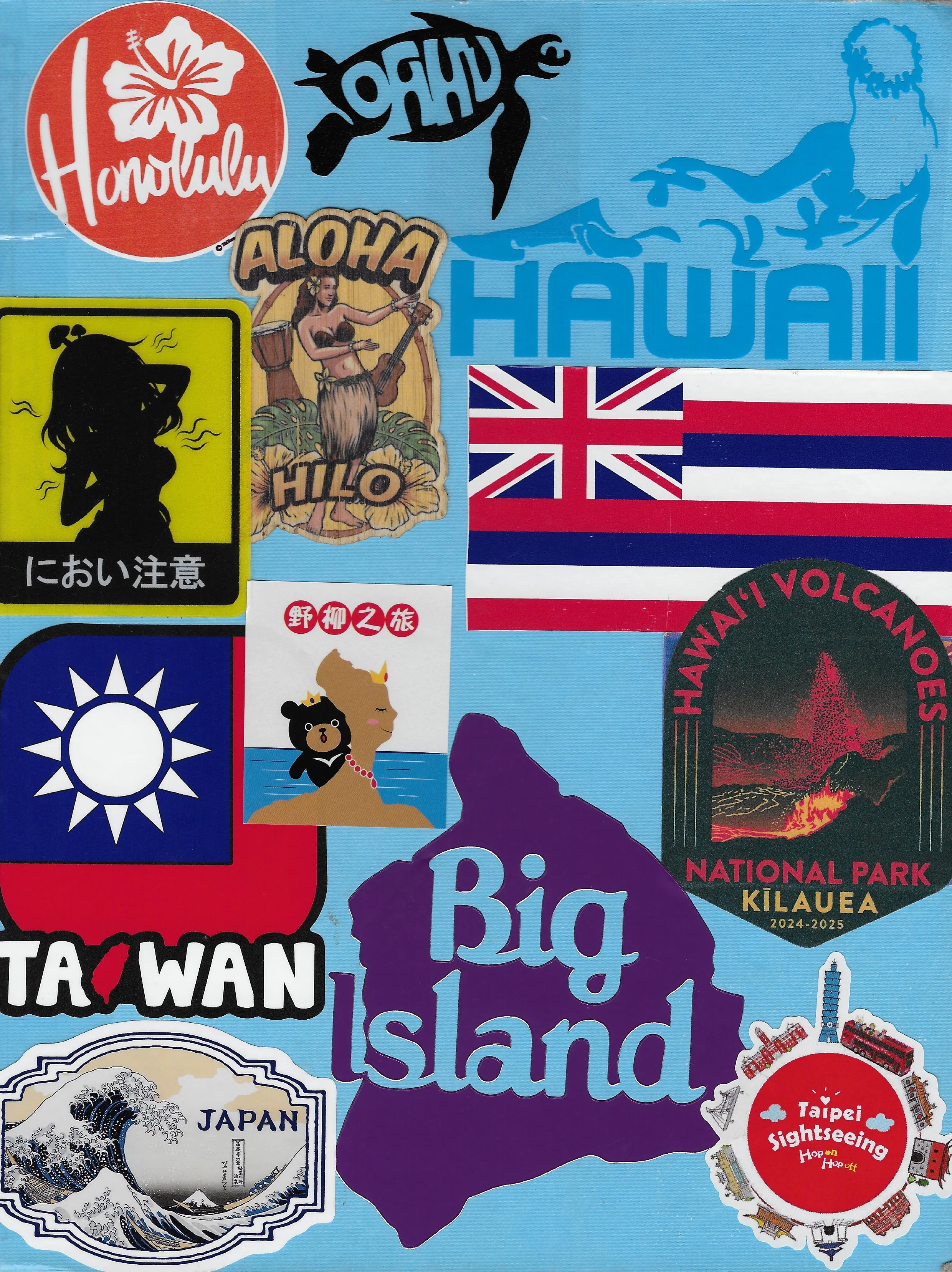 The book that captured it all. I log every days happenings, along with the daily sketch. Very cool to check out.