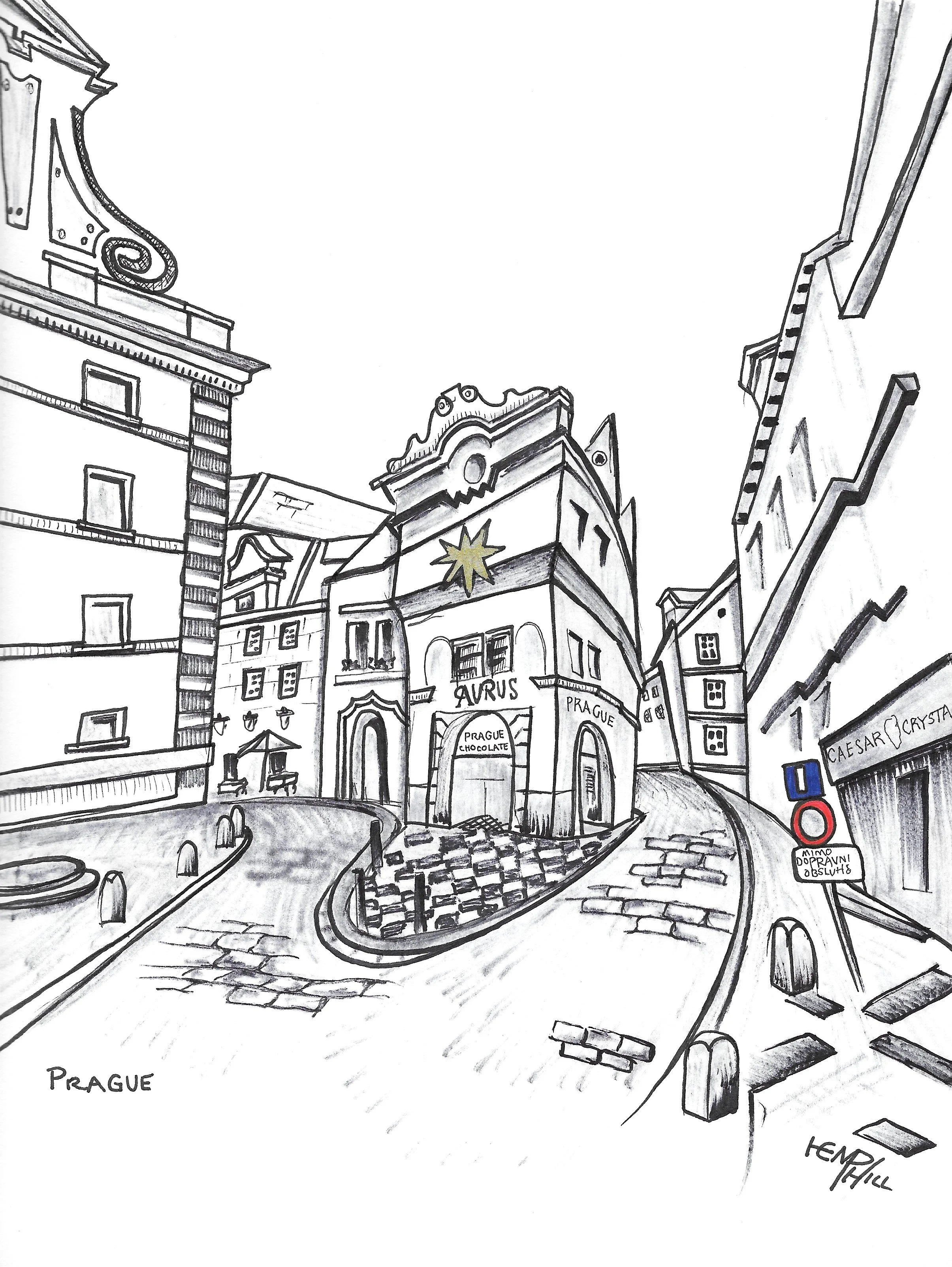 Mix in 13th, 14-16th century to present sketchers paradise! 