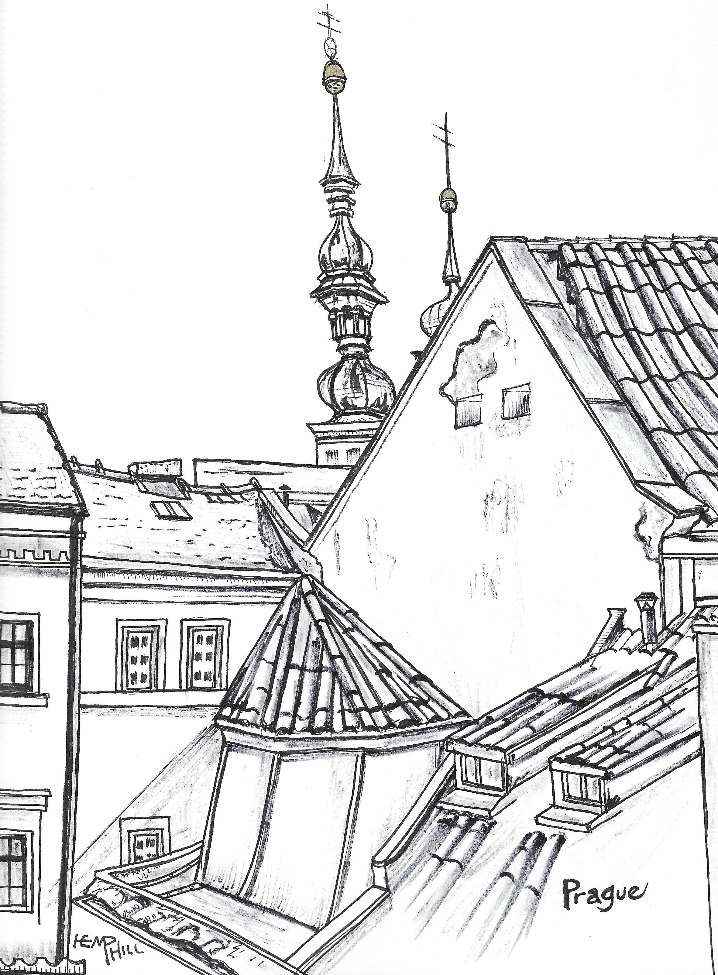 What more spires? Of course they have to peek through to see if you're watching