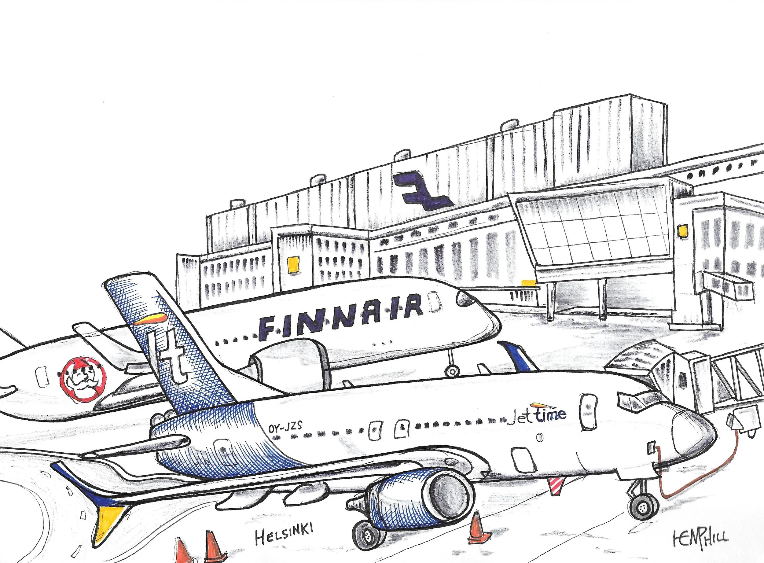 When purchasing a one way tix you never know where you will end up. Here I saw Santa in Finland!