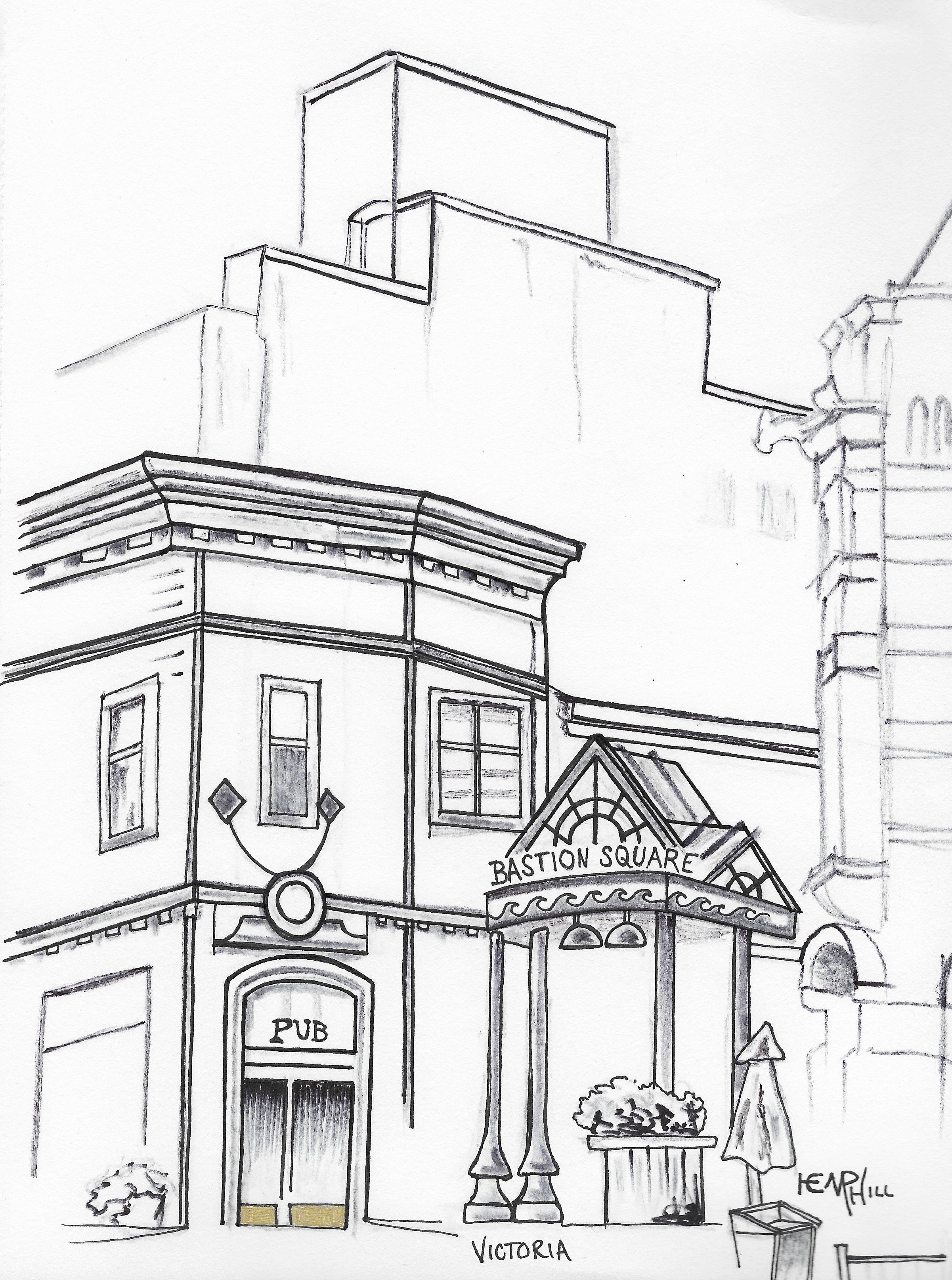 Sketches started to morph a little once again. Always nice to see where you start and a few months later.