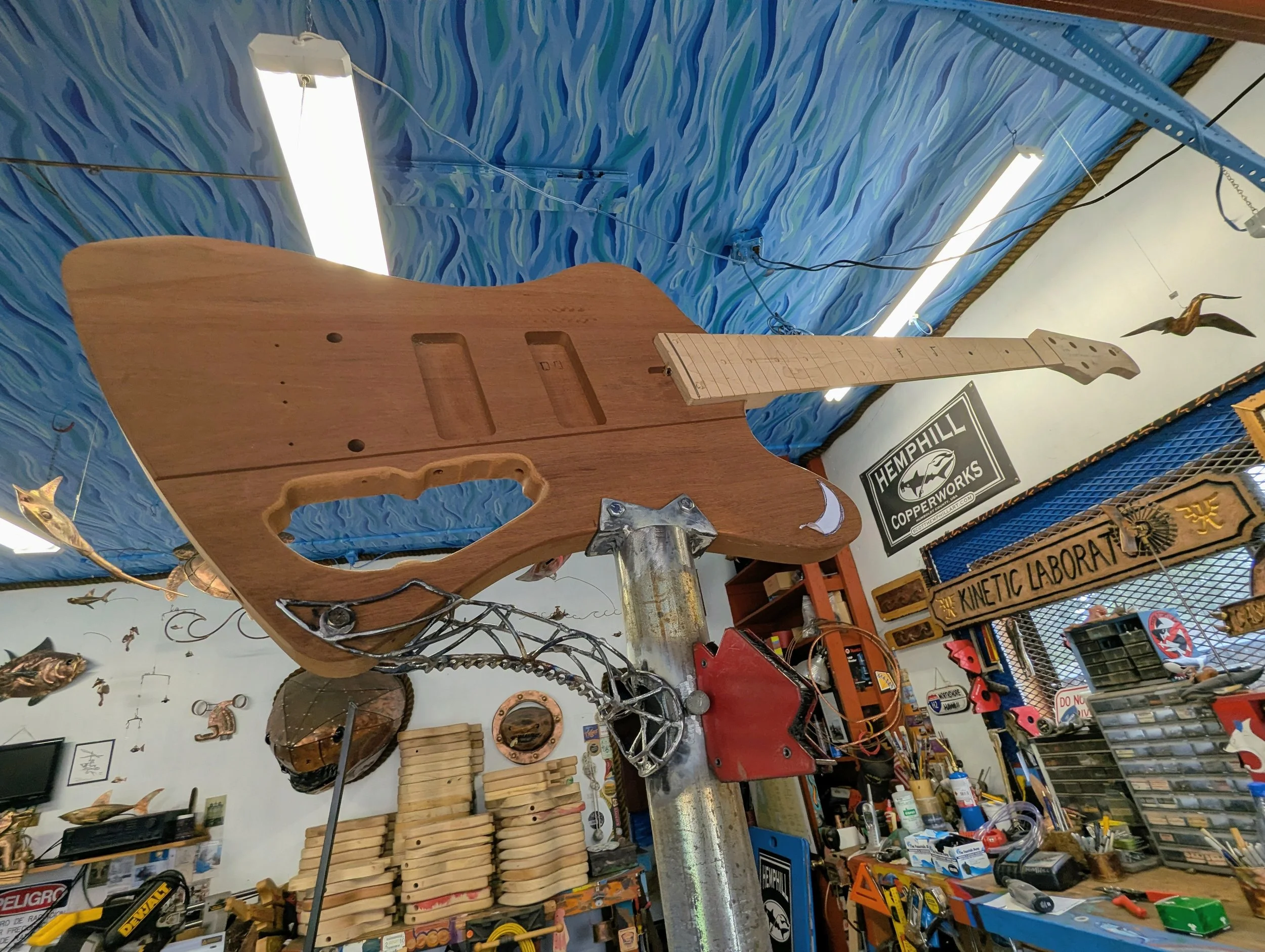 When building anything make it extra burly, make it tough.