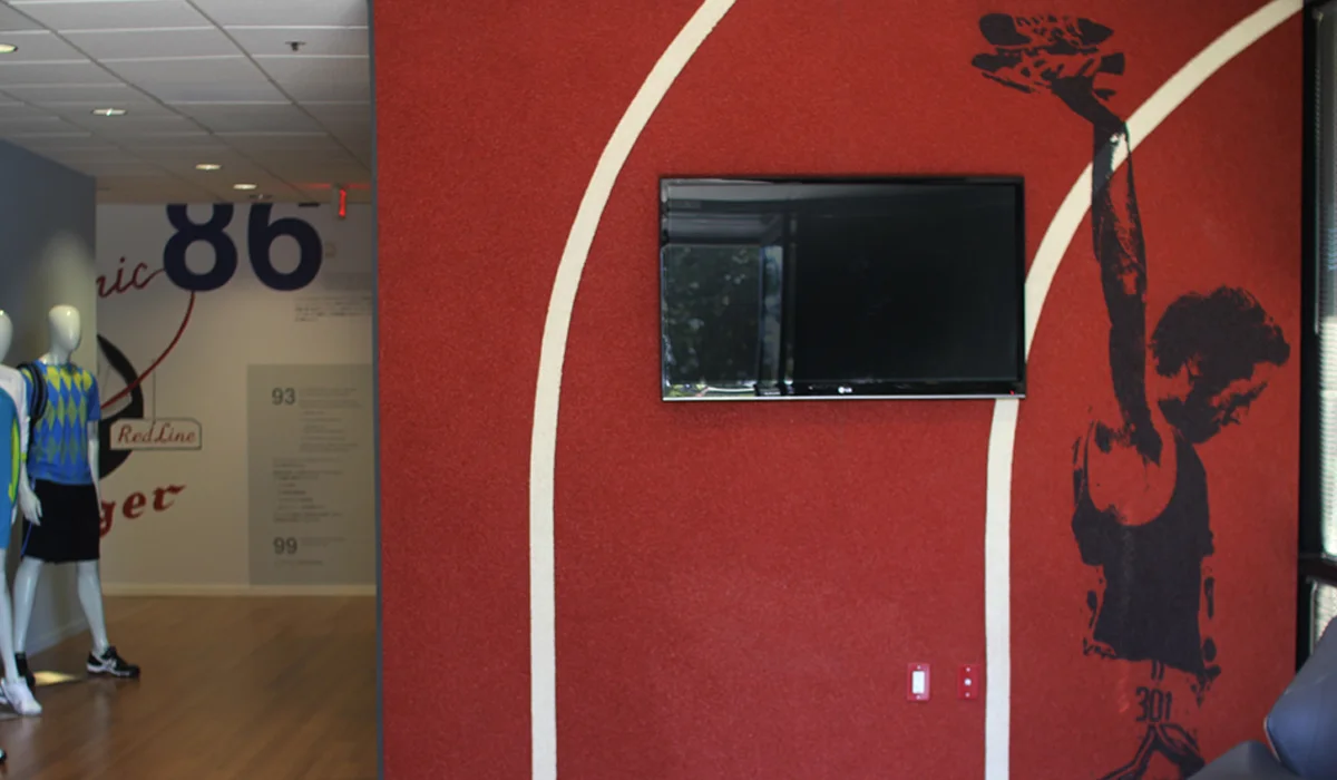 Track and Field Heritage Wall