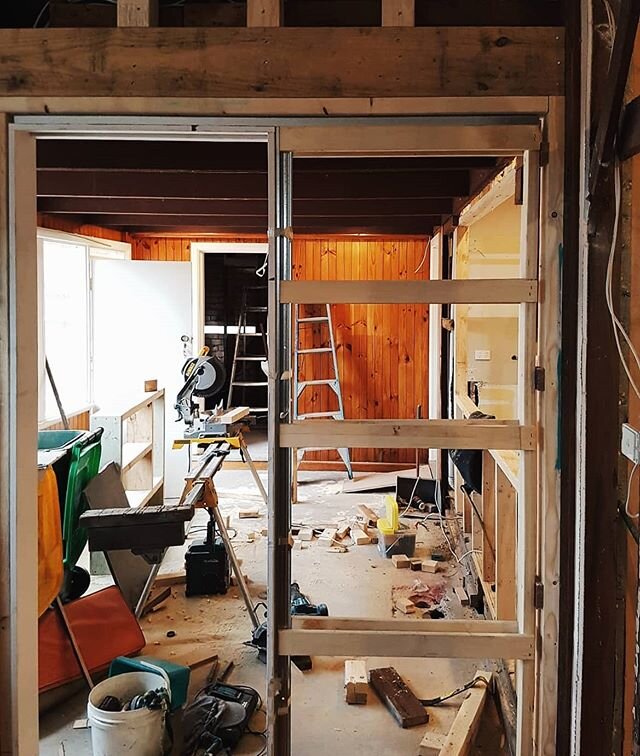 Sliding door frame to start the week!

#jpc #melbournecarpentry #homeimprovement #carpentersmelbourne #framing #carpentry