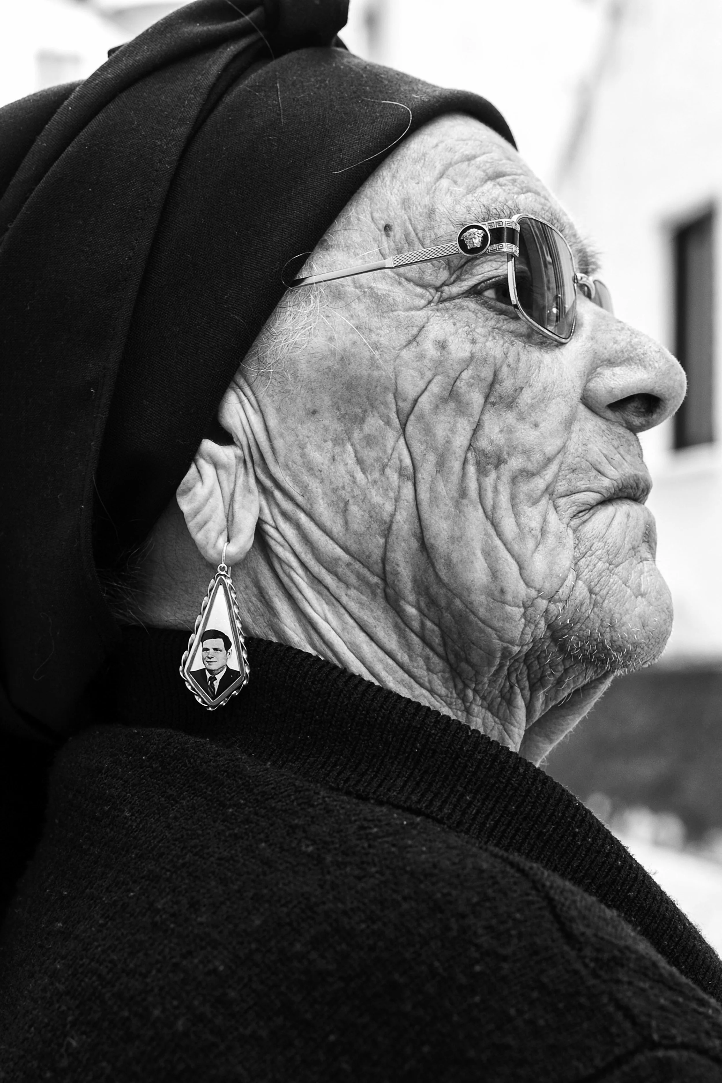 Portrait of a Married Couple Nazaré, Portugal. 2014.