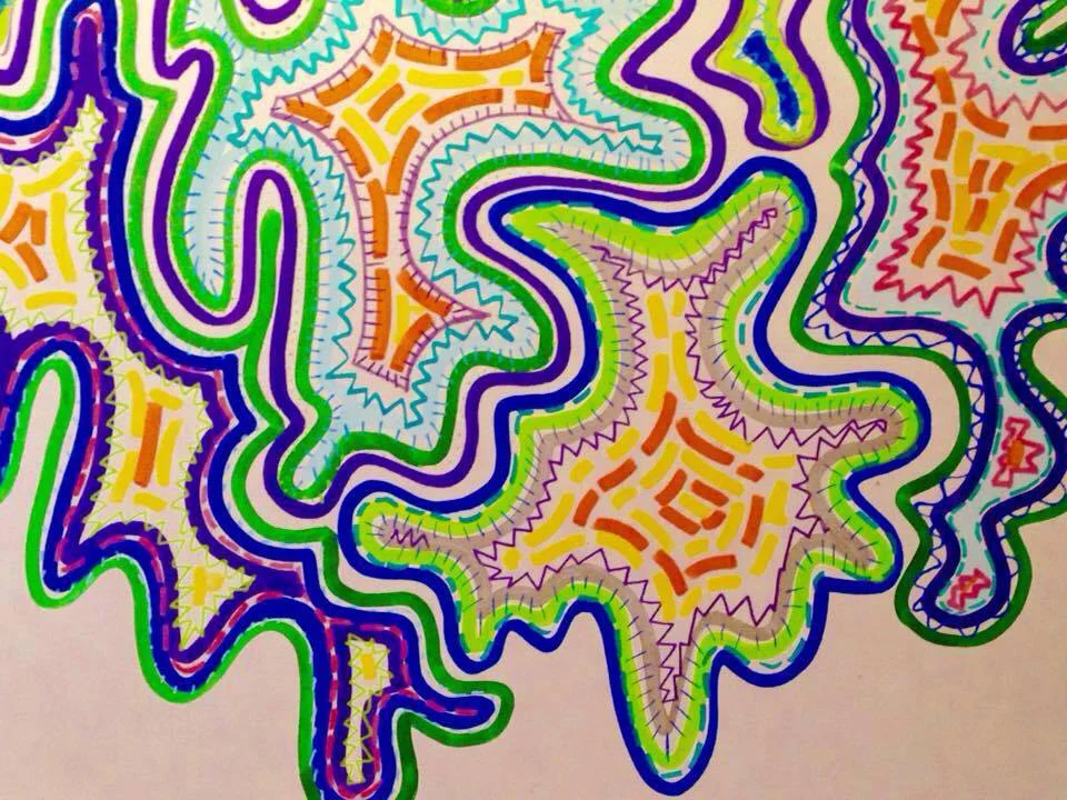 PatternNation Wall Drawing