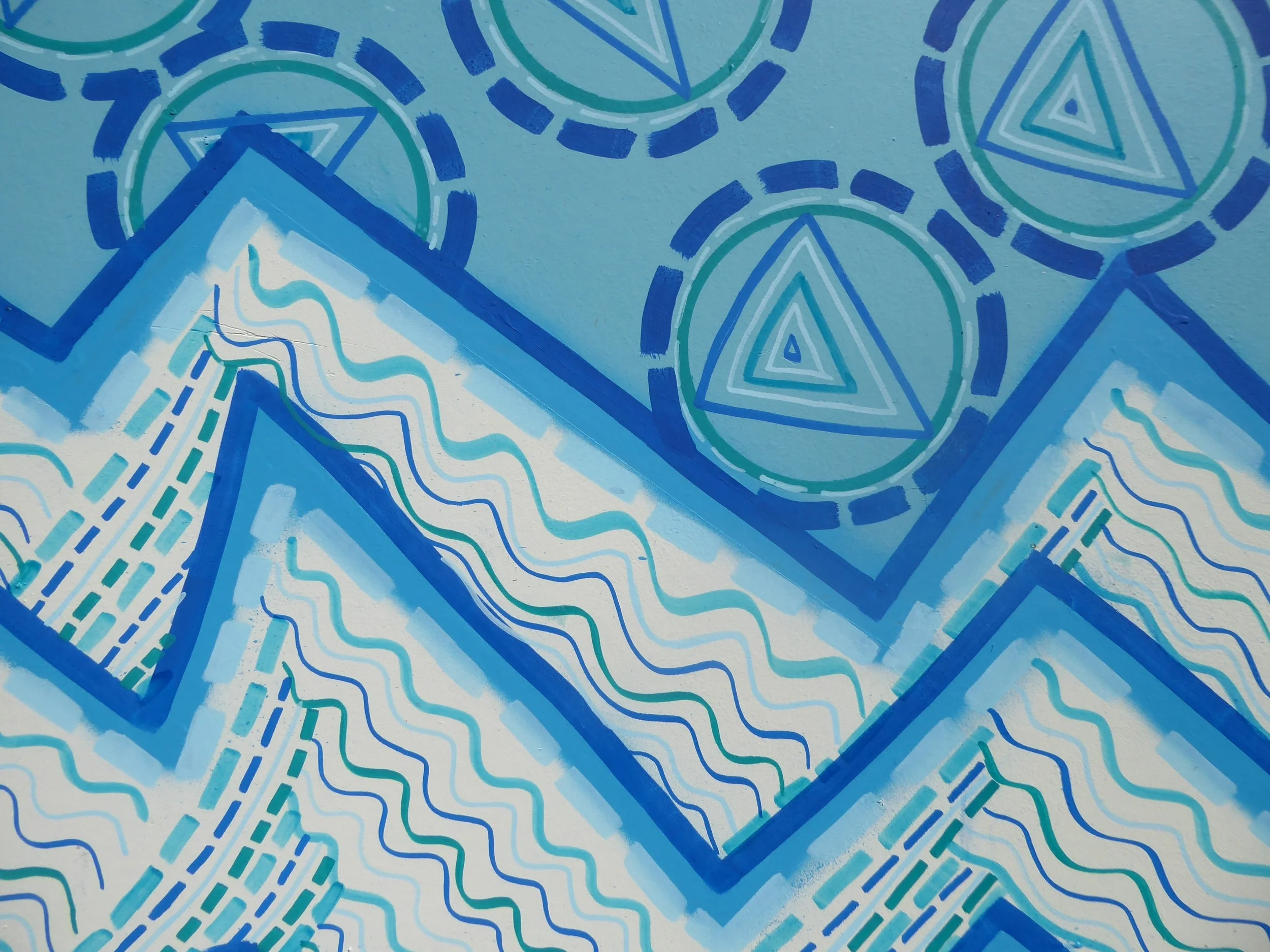 Chapel Sound Pattern Mural